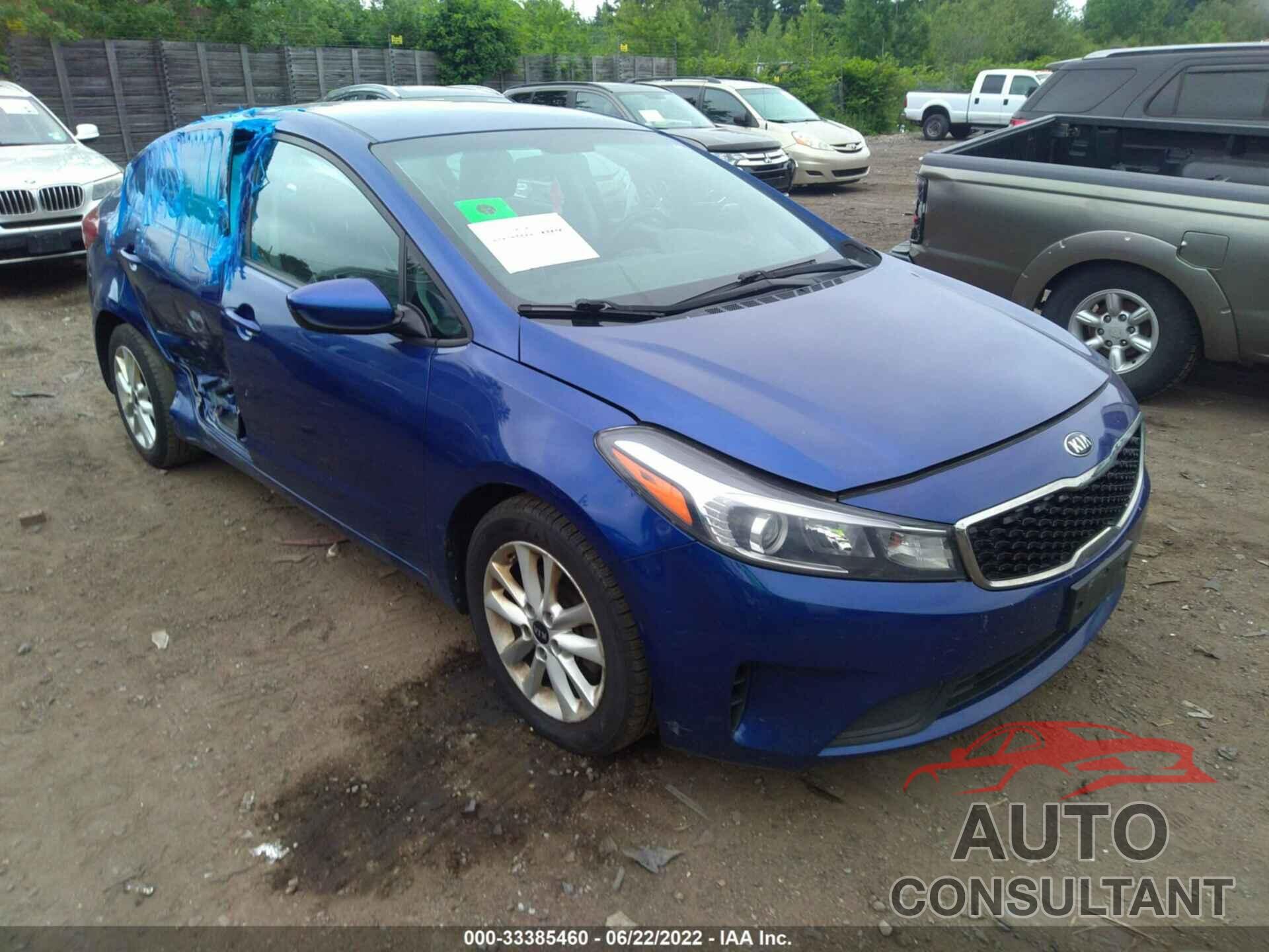 KIA FORTE 2017 - 3KPFL4A74HE061083