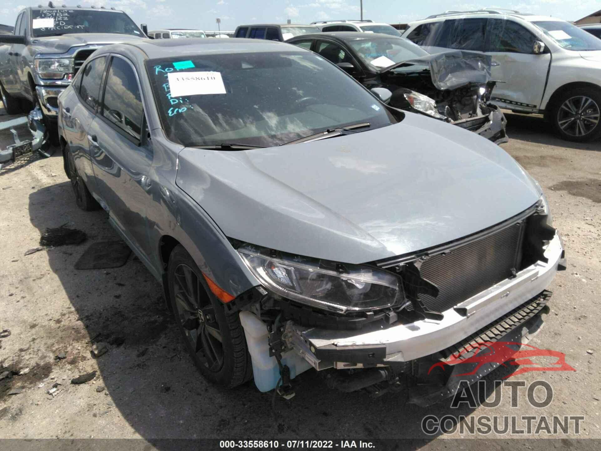 HONDA CIVIC HATCHBACK 2020 - SHHFK7H88LU214245