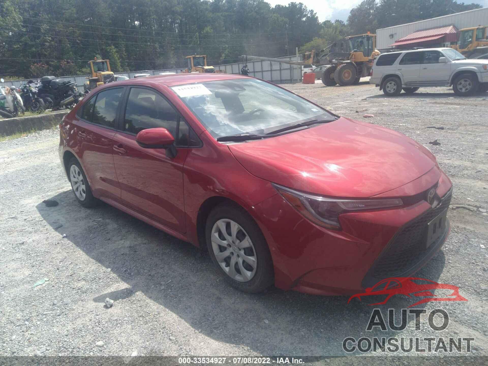 TOYOTA COROLLA 2020 - JTDEPRAE5LJ095878