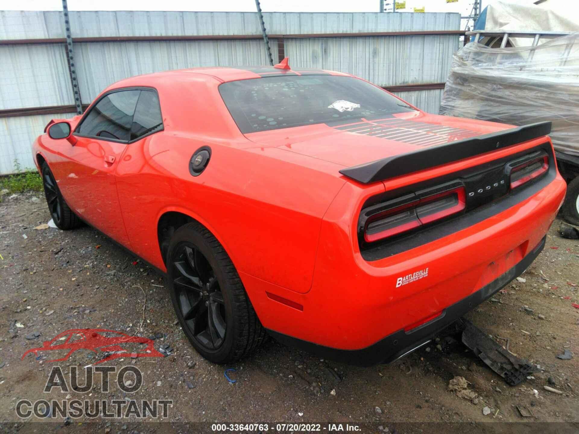 DODGE CHALLENGER 2017 - 2C3CDZAG3HH522490