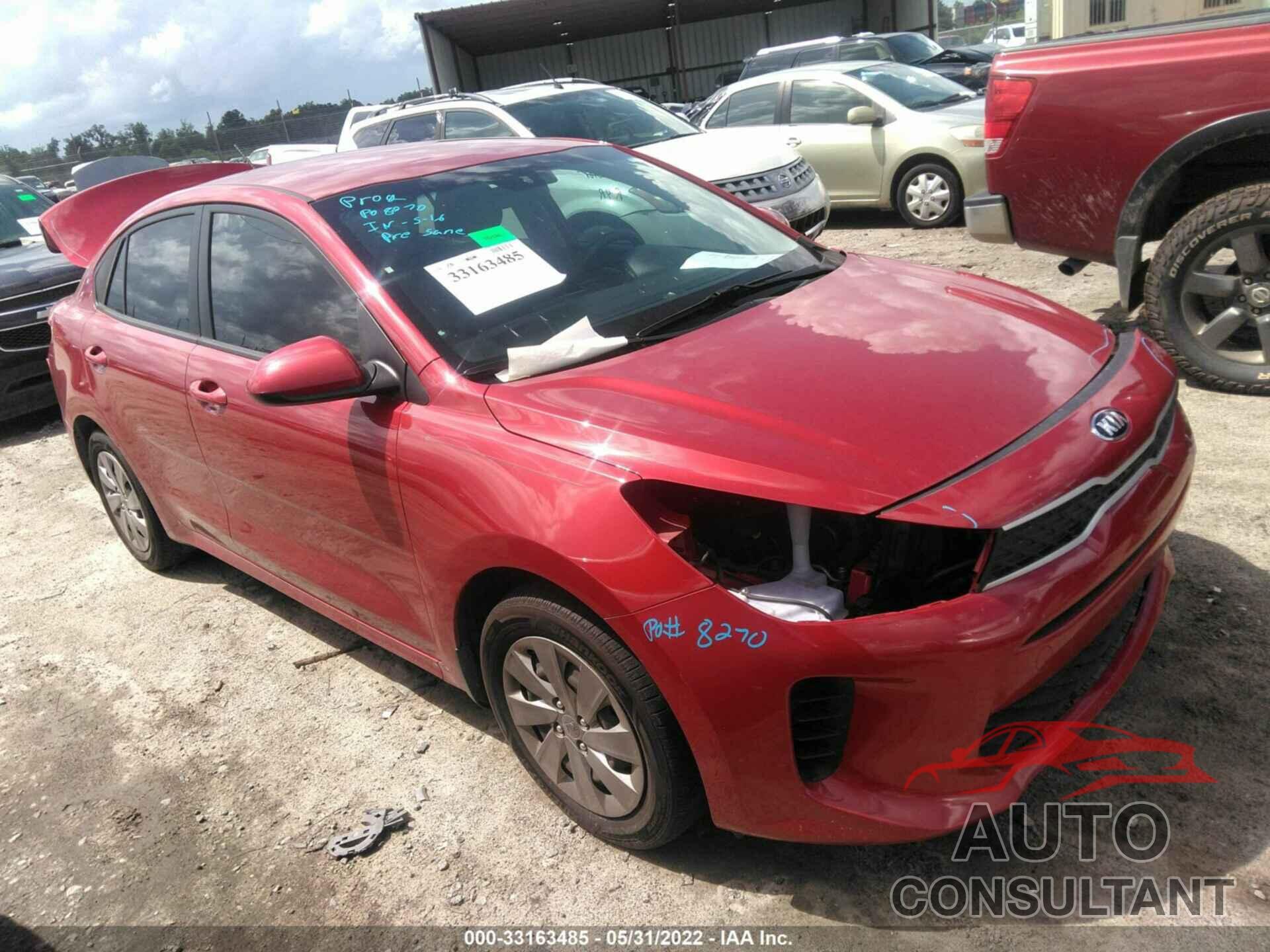 KIA RIO 2019 - 3KPA24AB9KE200522