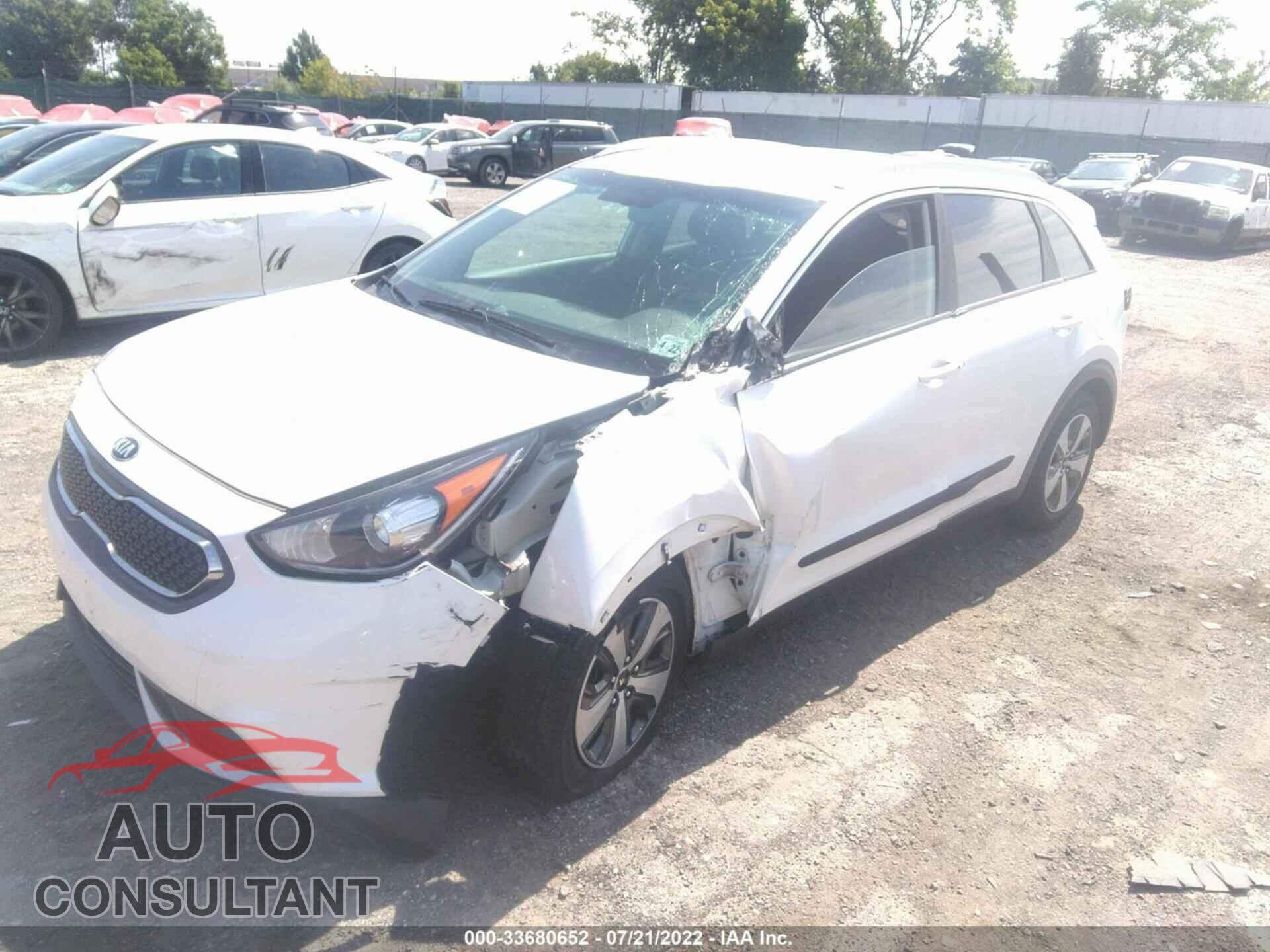 KIA NIRO 2017 - KNDCB3LC2H5048791