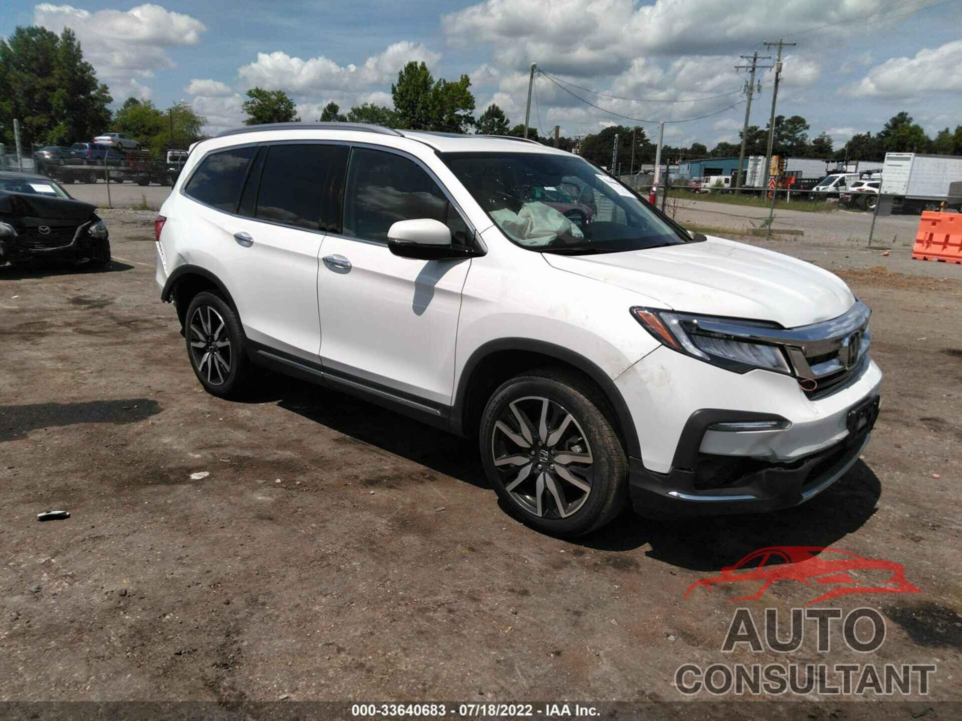 HONDA PILOT 2021 - 5FNYF6H90MB038231