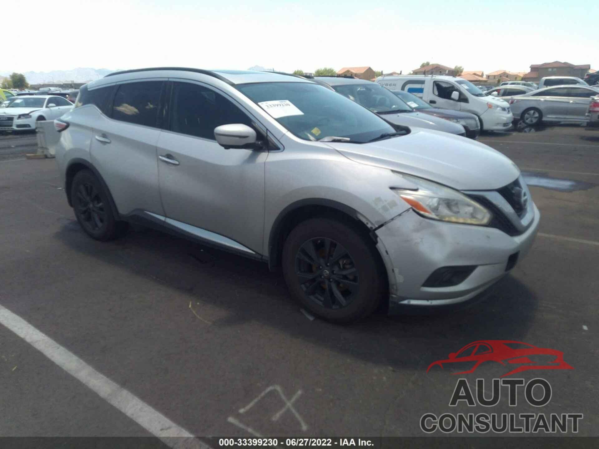 NISSAN MURANO 2017 - 5N1AZ2MG4HN147428