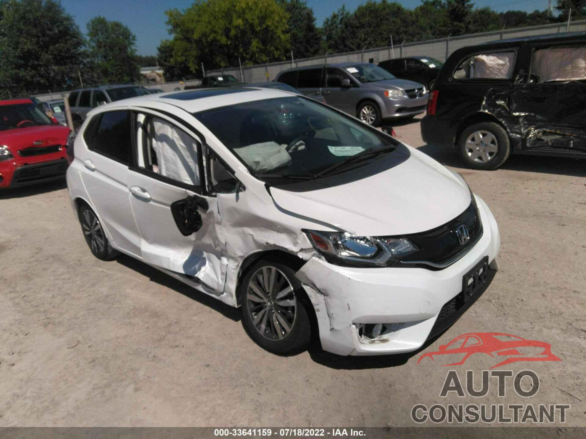 HONDA FIT 2016 - JHMGK5H78GX013067