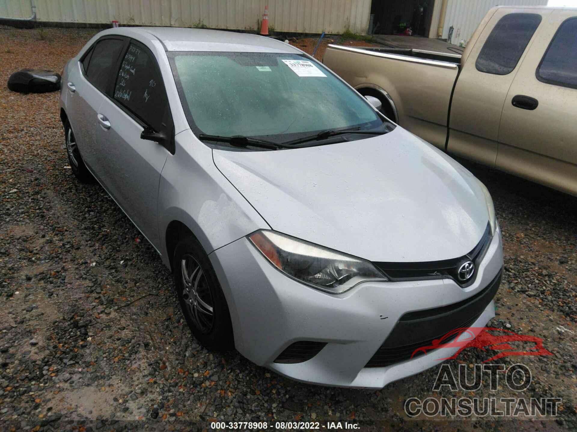 TOYOTA COROLLA 2016 - 2T1BURHEXGC613499