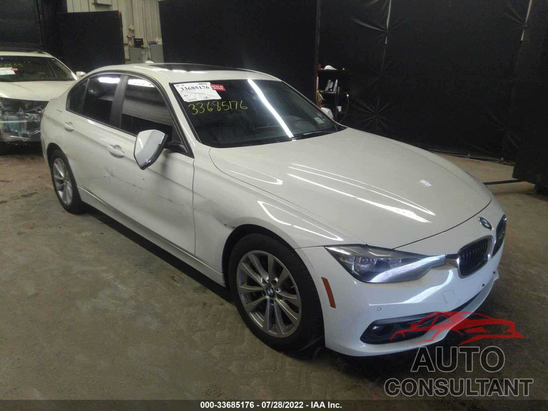BMW 3 SERIES 2016 - WBA8E5G53GNU19991
