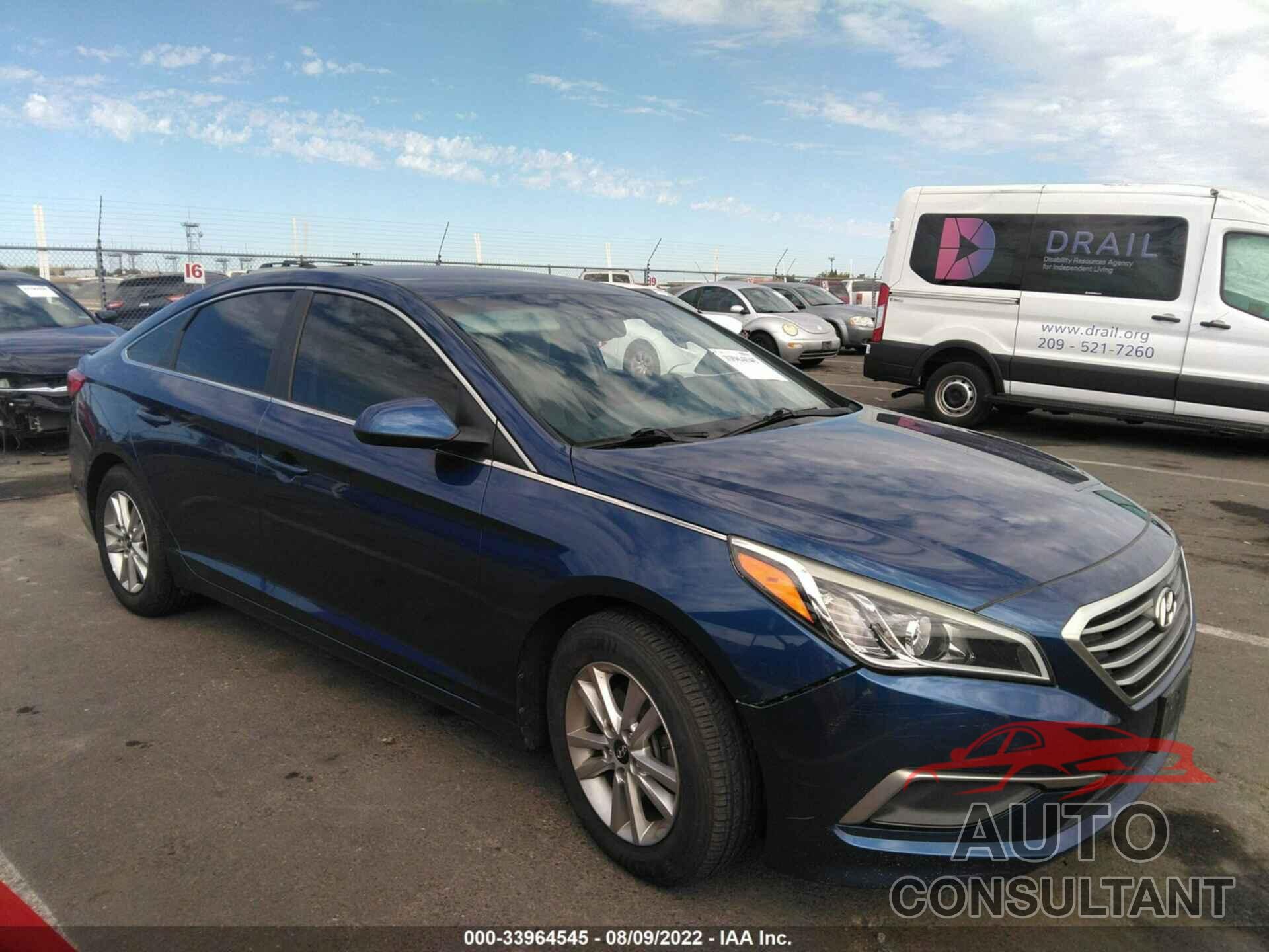 HYUNDAI SONATA 2016 - 5NPE24AF5GH302665