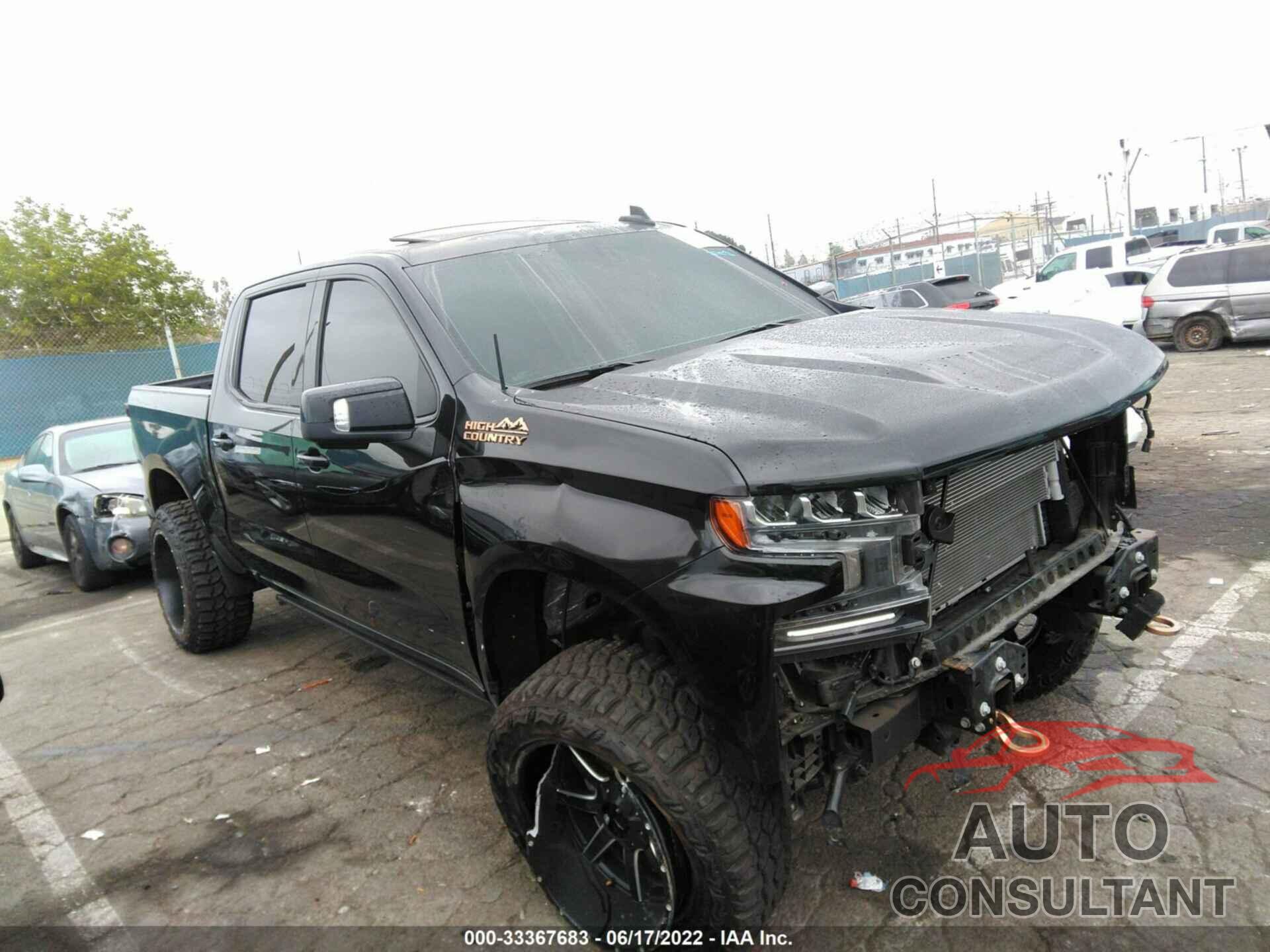 CHEVROLET SILVERADO 1500 2021 - 1GCUYHED7MZ196962