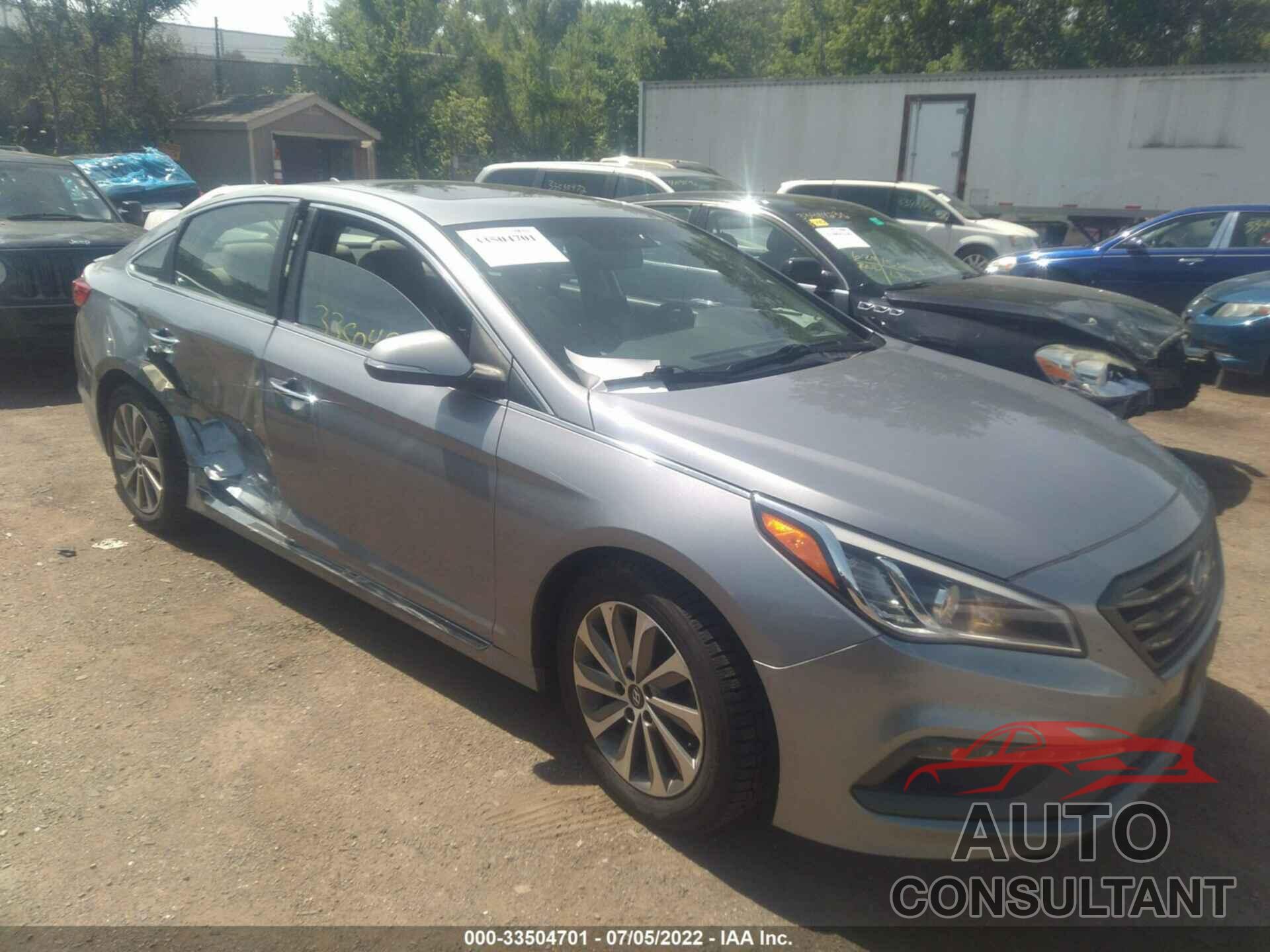 HYUNDAI SONATA 2016 - 5NPE34AFXGH312850