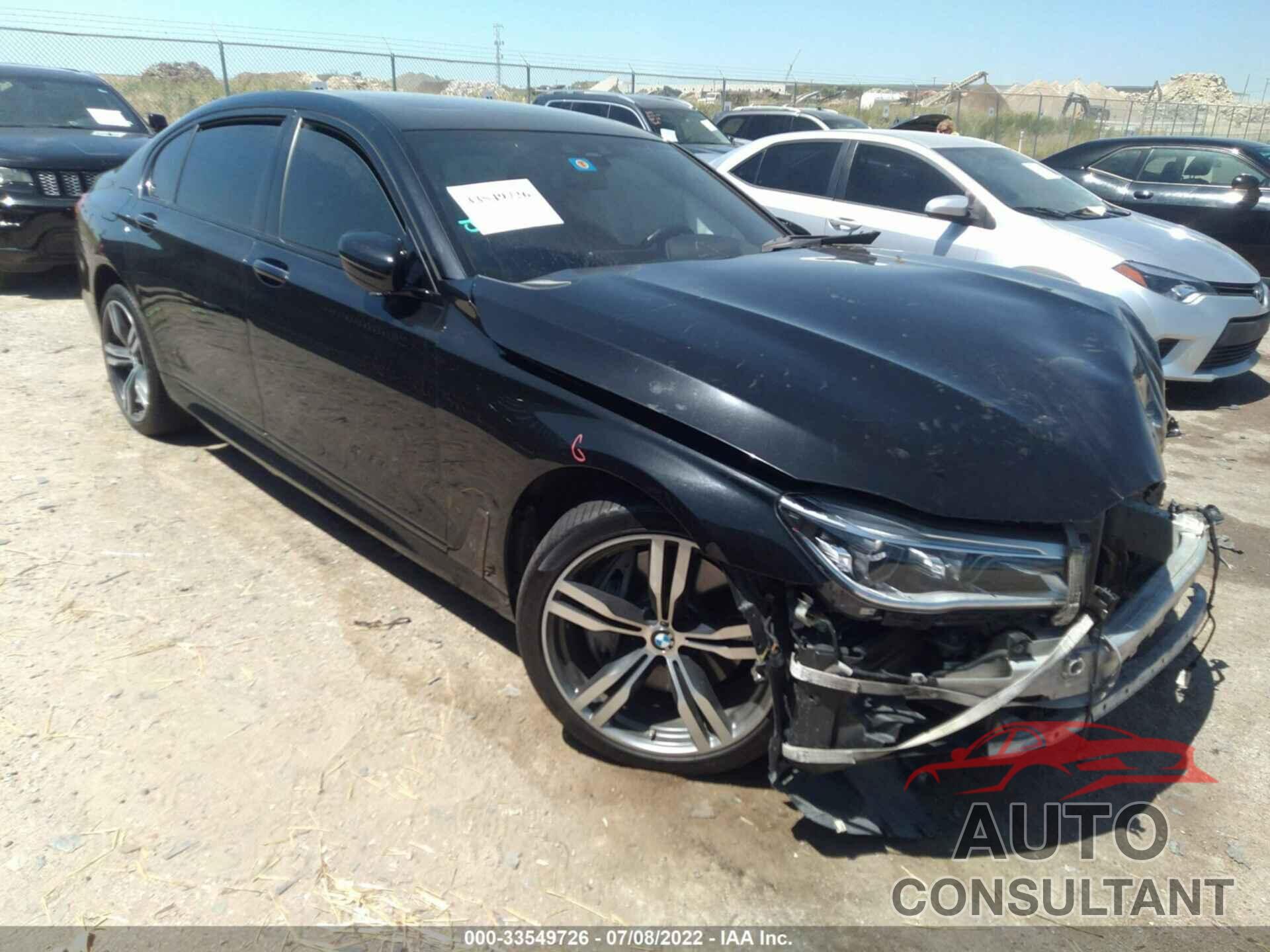 BMW 7 SERIES 2017 - WBA7F0C37HGM22222