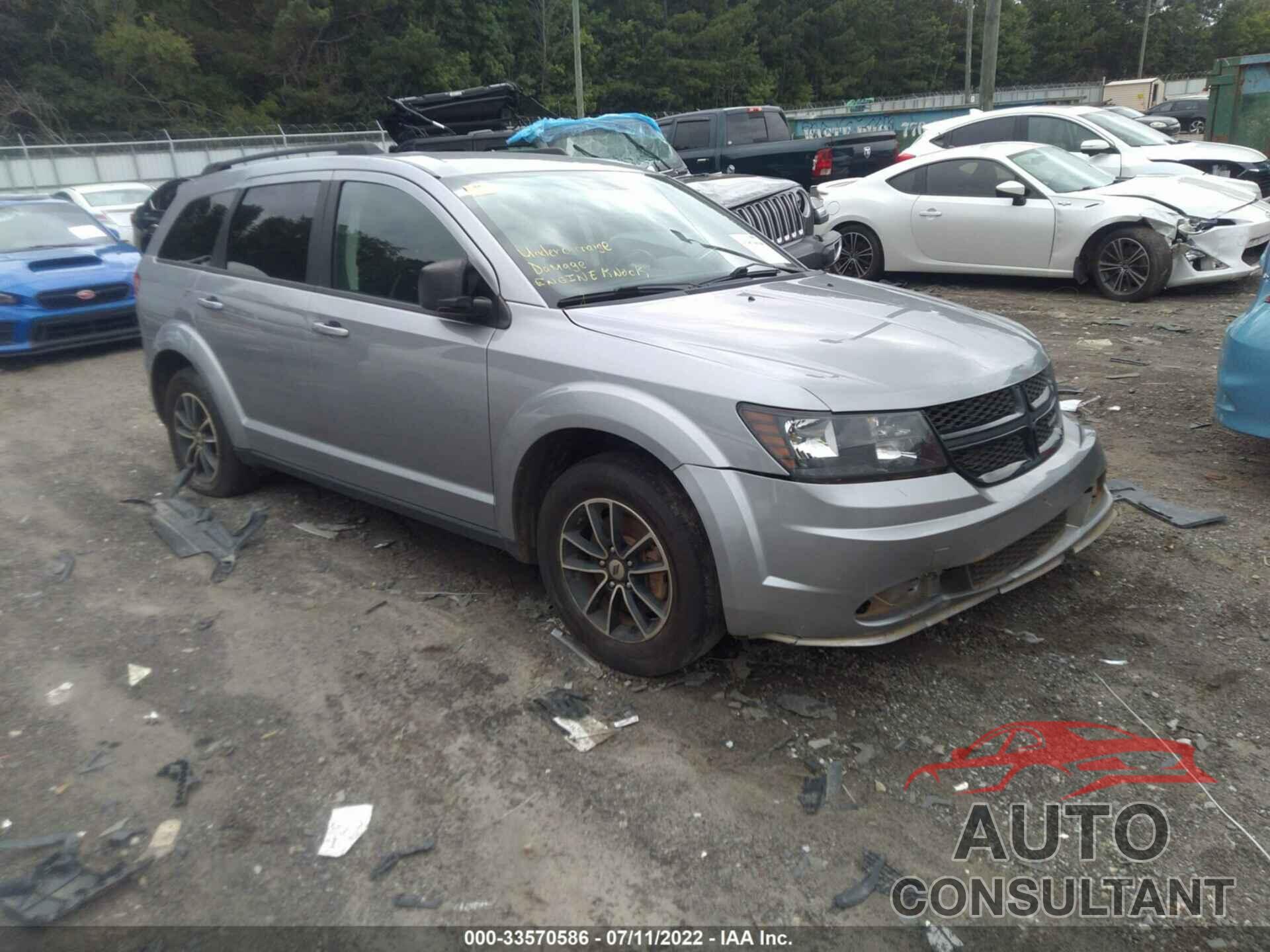 DODGE JOURNEY 2018 - 3C4PDCAB5JT288770