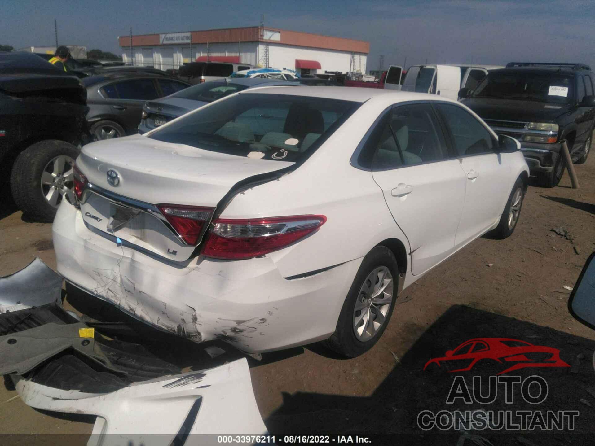 TOYOTA CAMRY 2015 - 4T4BF1FK7FR485407