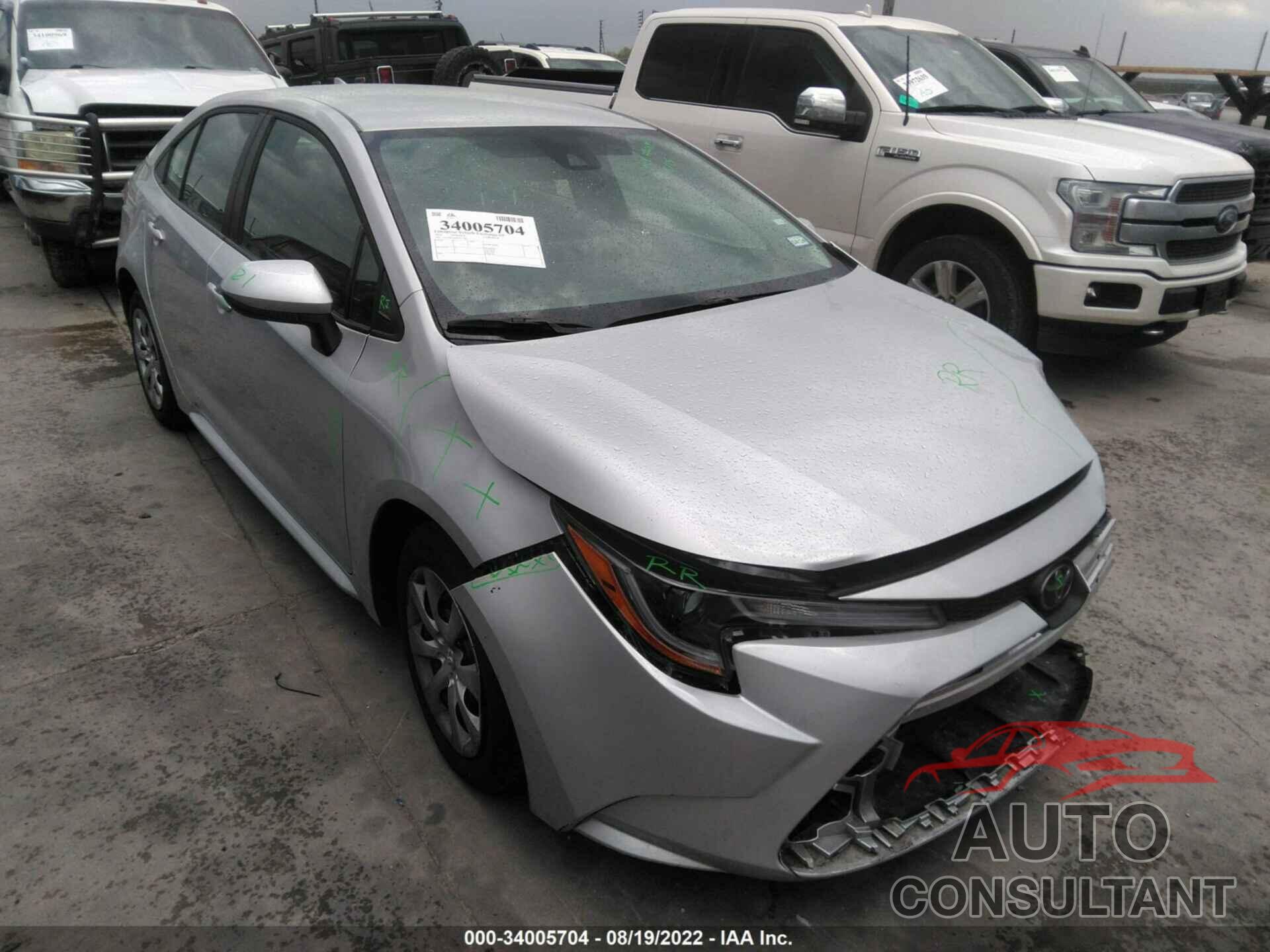 TOYOTA COROLLA 2022 - 5YFEPMAE9NP325746