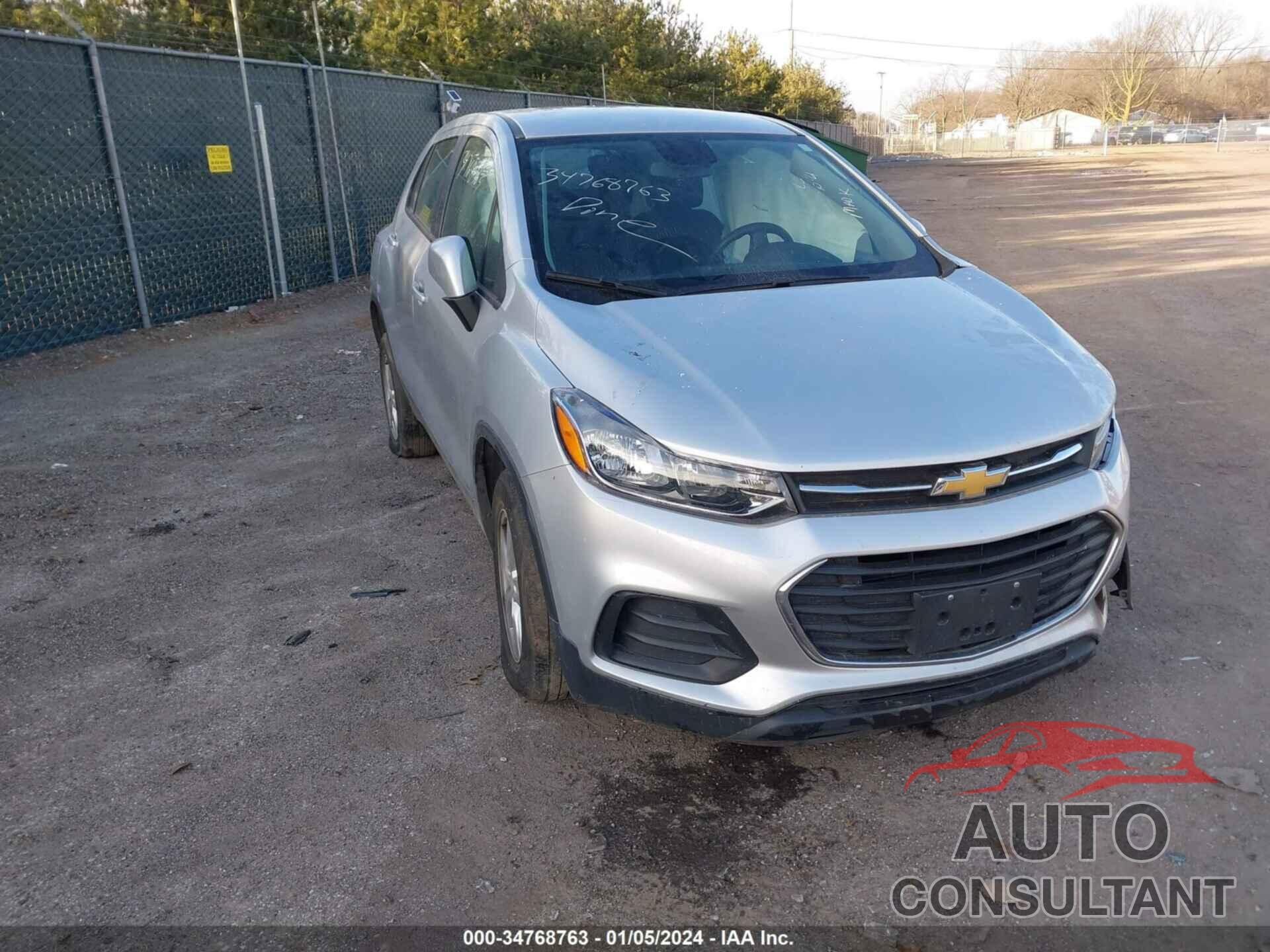 CHEVROLET TRAX 2017 - 3GNCJNSB5HL290649