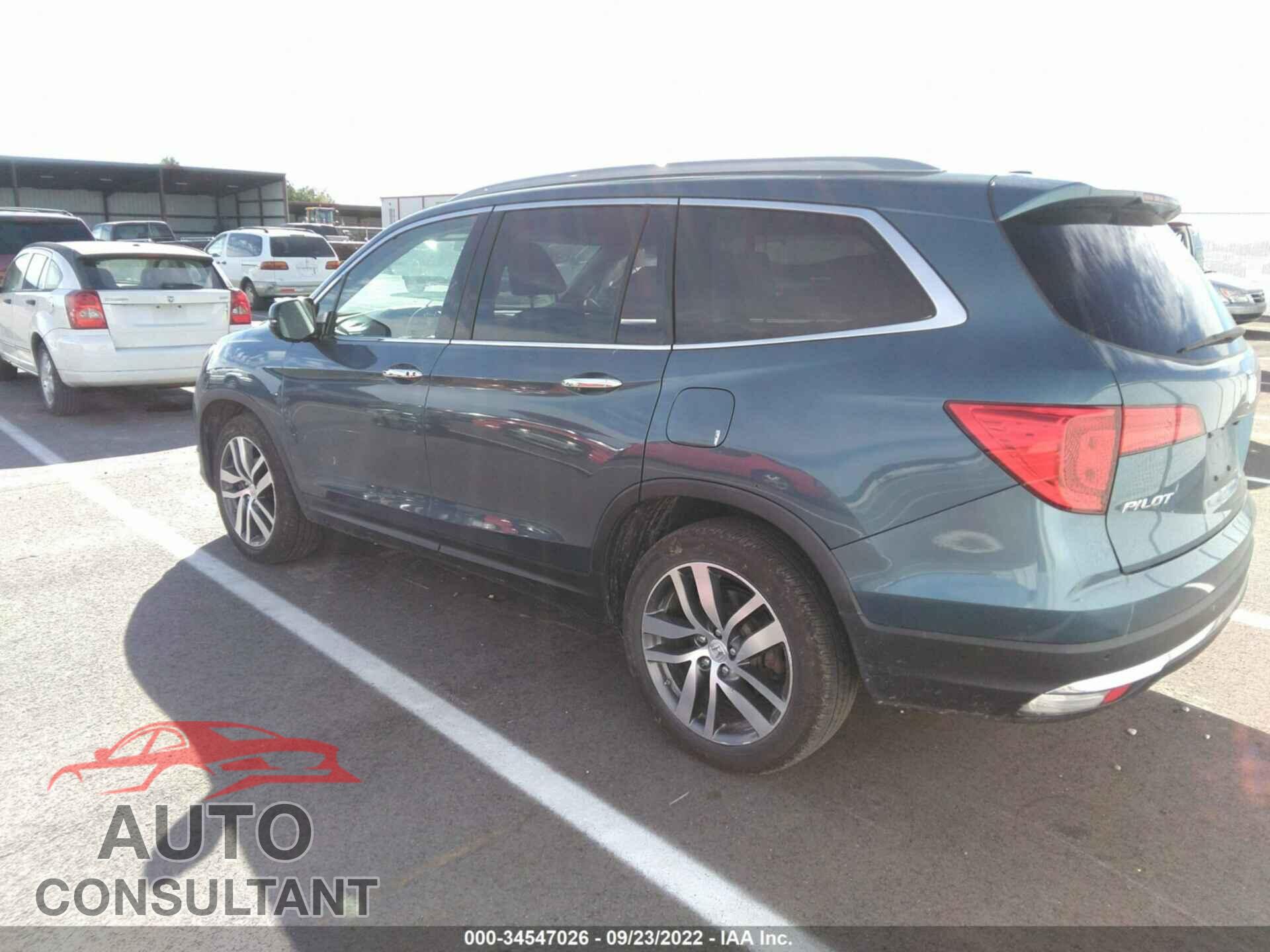 HONDA PILOT 2017 - 5FNYF6H97HB014854