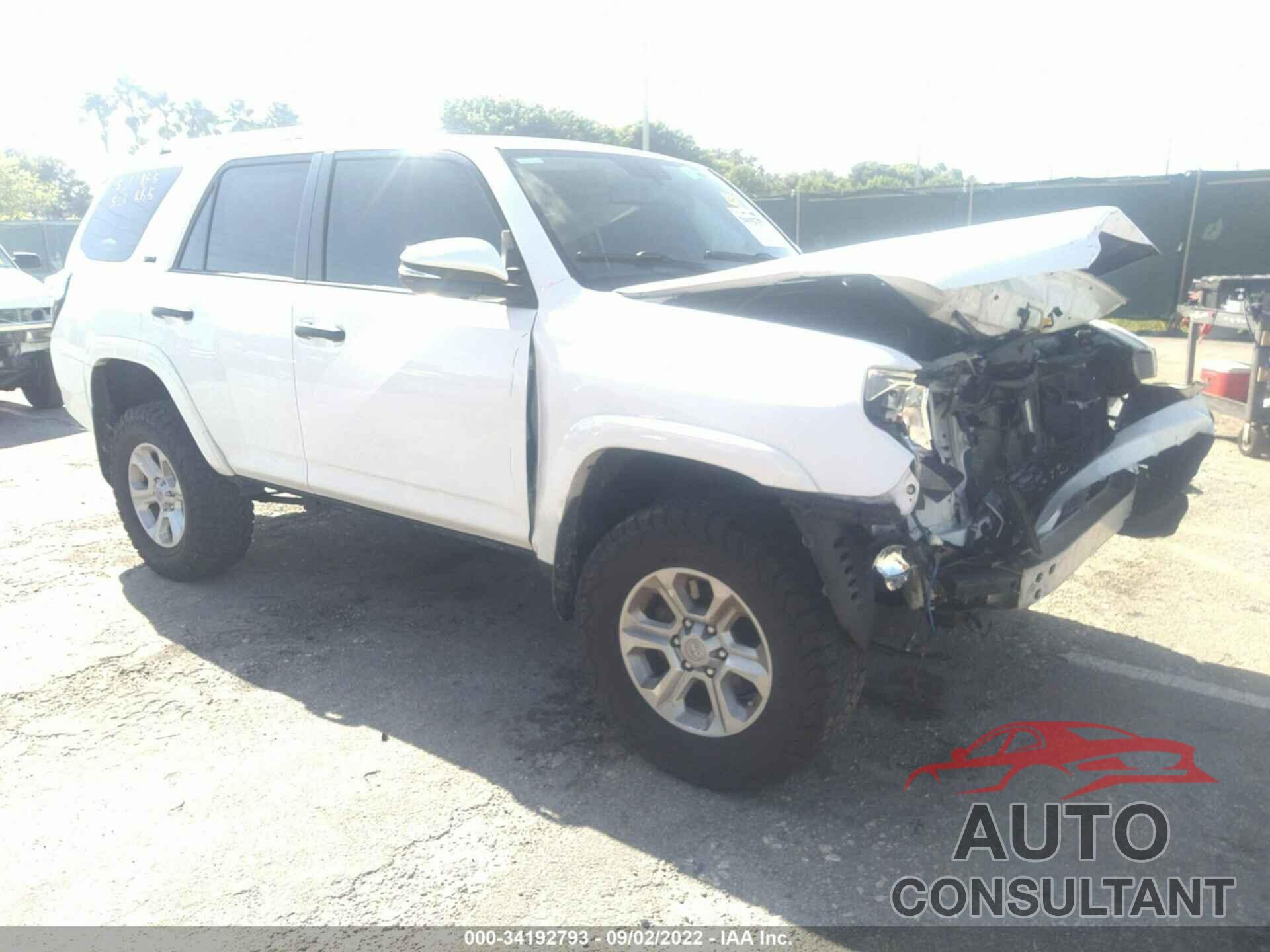 TOYOTA 4RUNNER 2016 - JTEZU5JR6G5115362