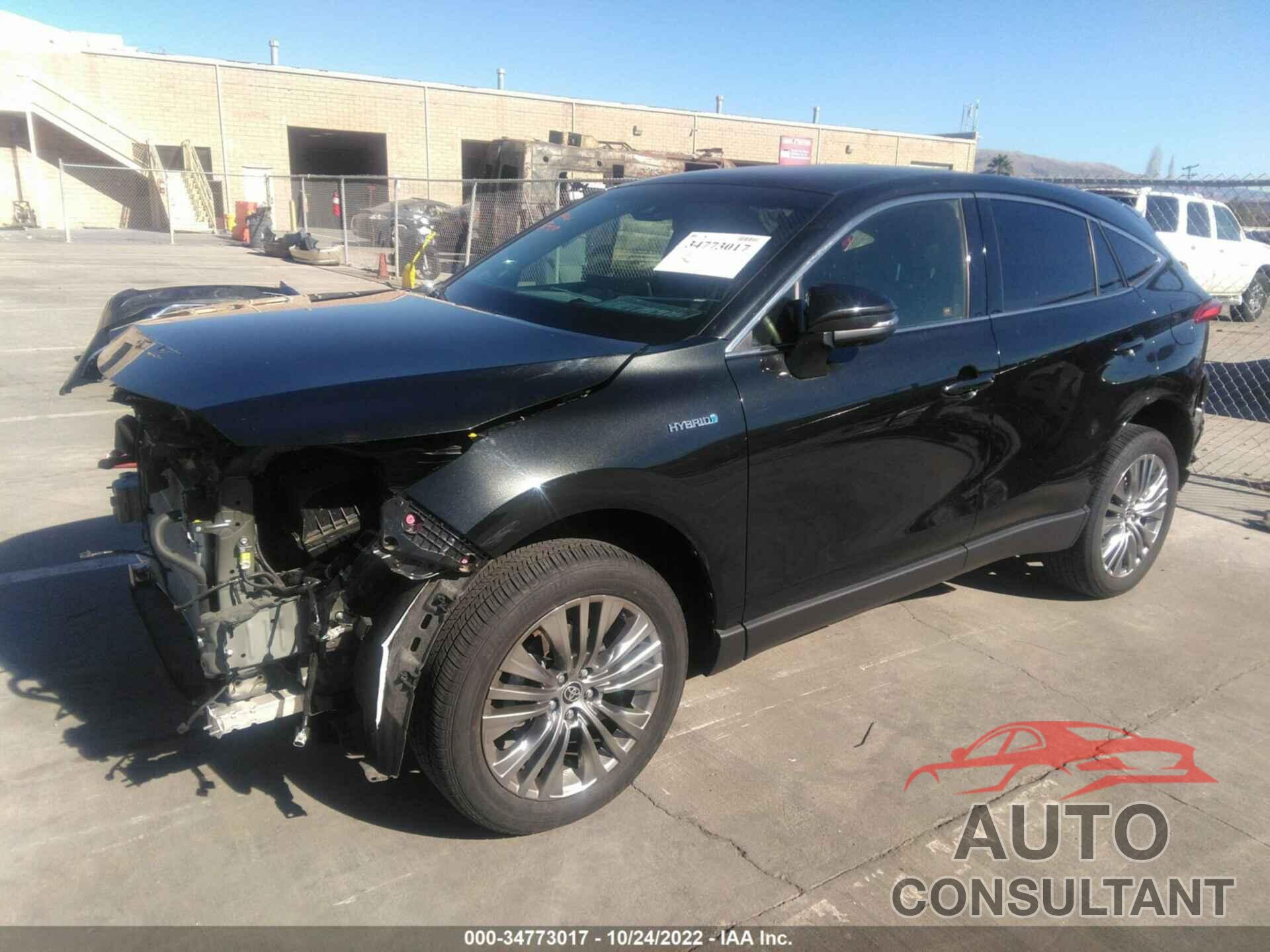 TOYOTA VENZA 2021 - JTEAAAAH2MJ018636