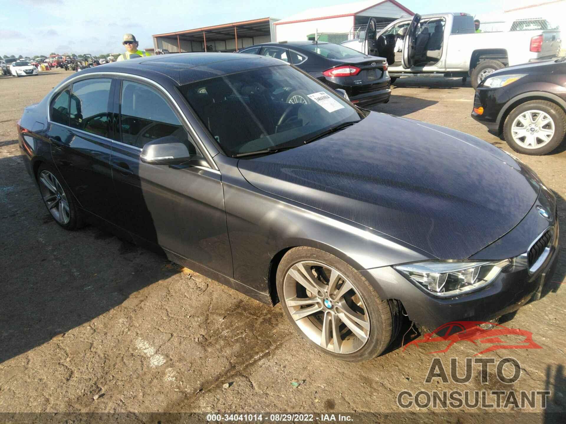 BMW 3 SERIES 2018 - WBA8D9C52JEM32805