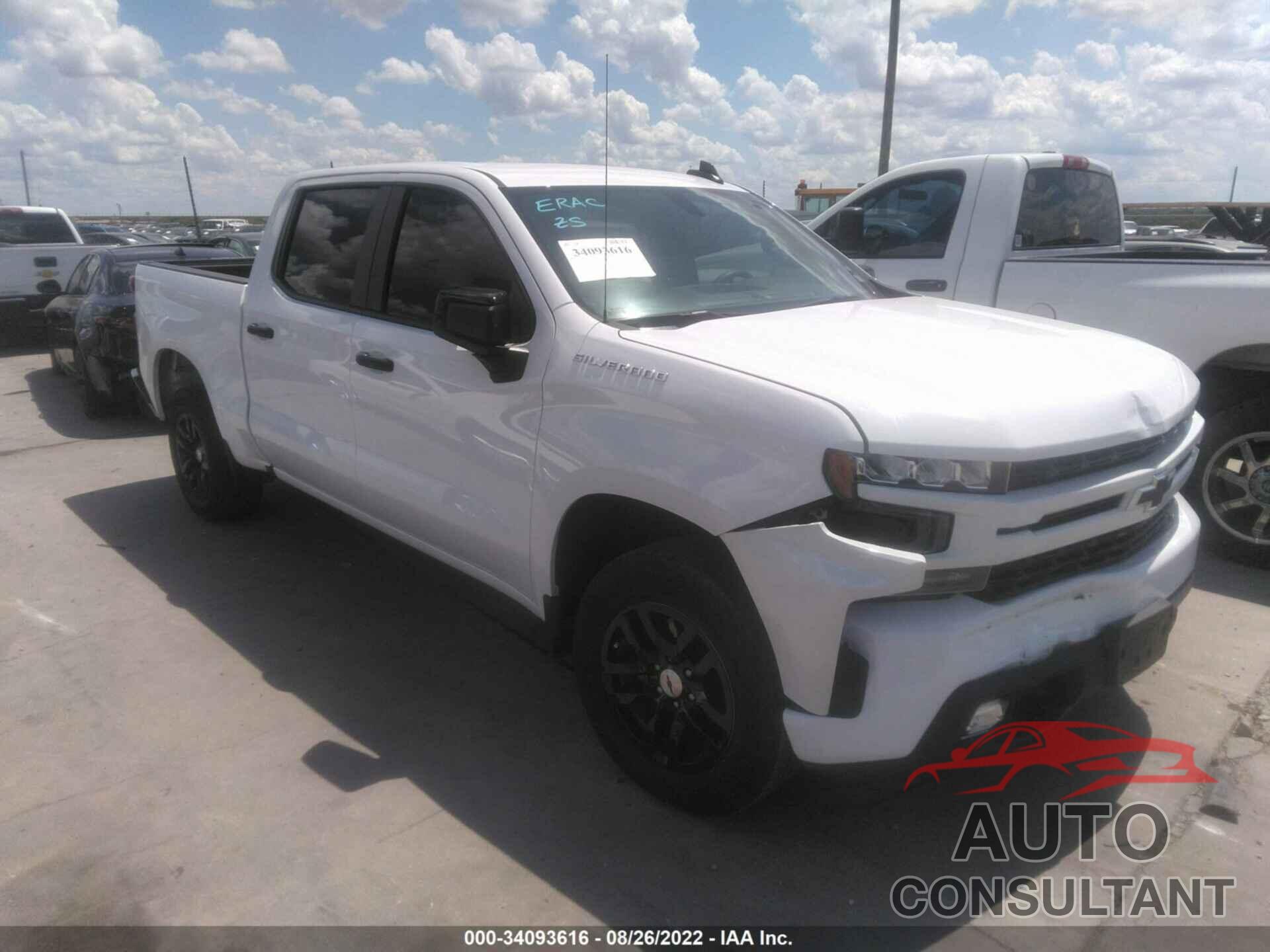 CHEVROLET SILVERADO 1500 2019 - 1GCPWDED9KZ214435