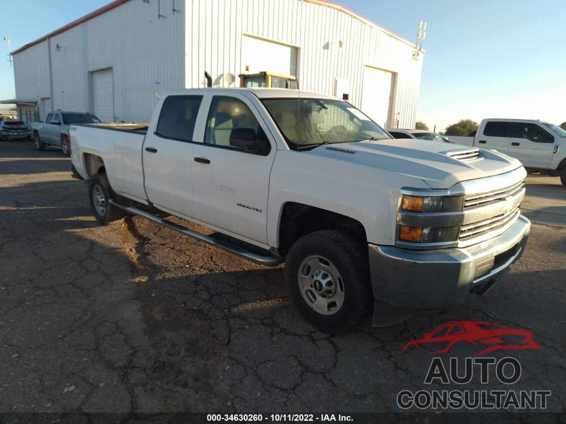 CHEVROLET SILVERADO 2500HD 2018 - 1GC1KUEY5JF106401