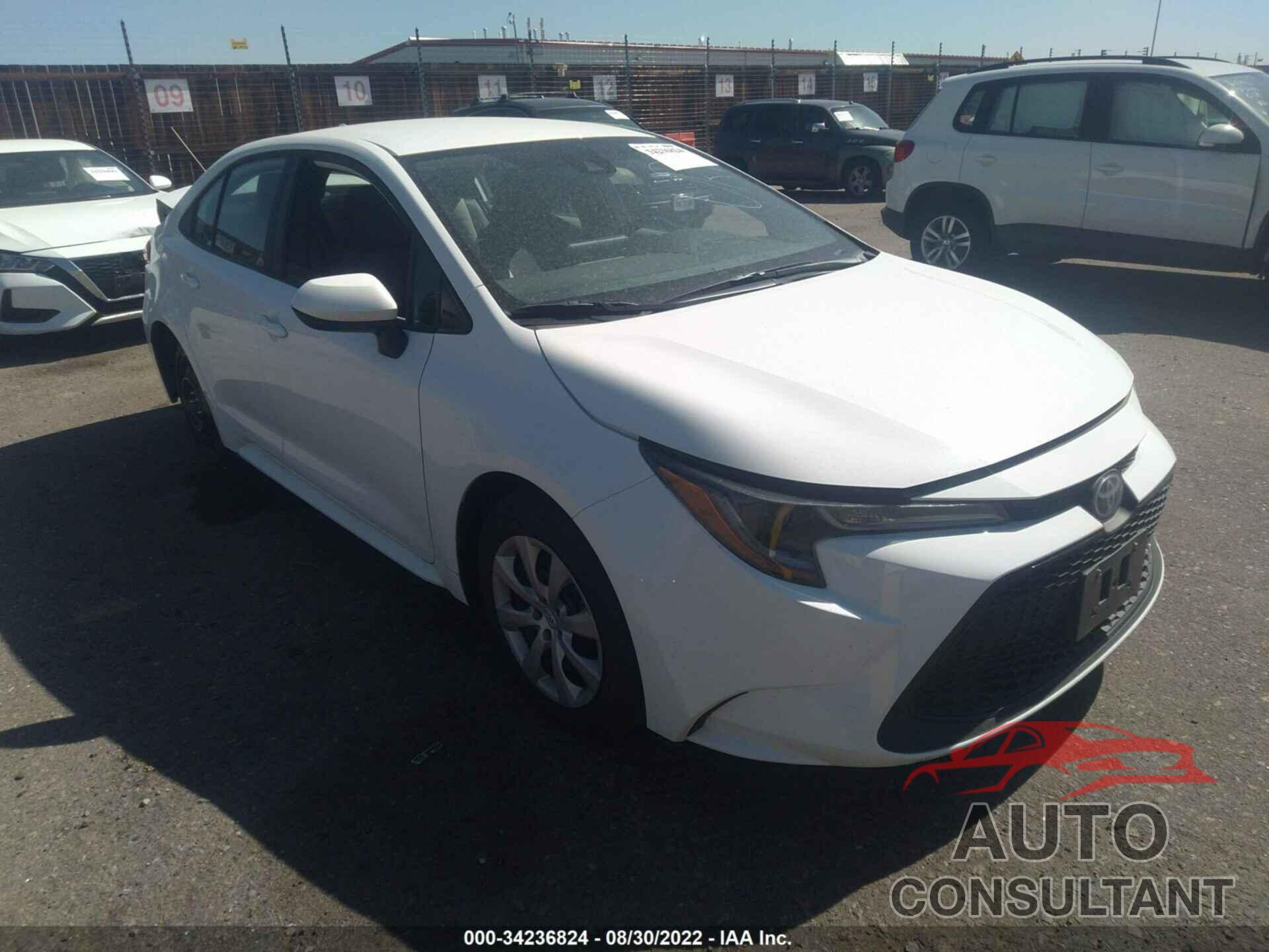 TOYOTA COROLLA 2022 - 5YFEPMAE6NP327843