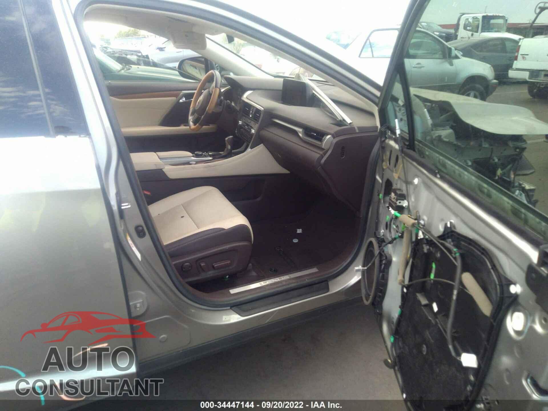 LEXUS RX 2019 - 2T2ZZMCA1KC125960