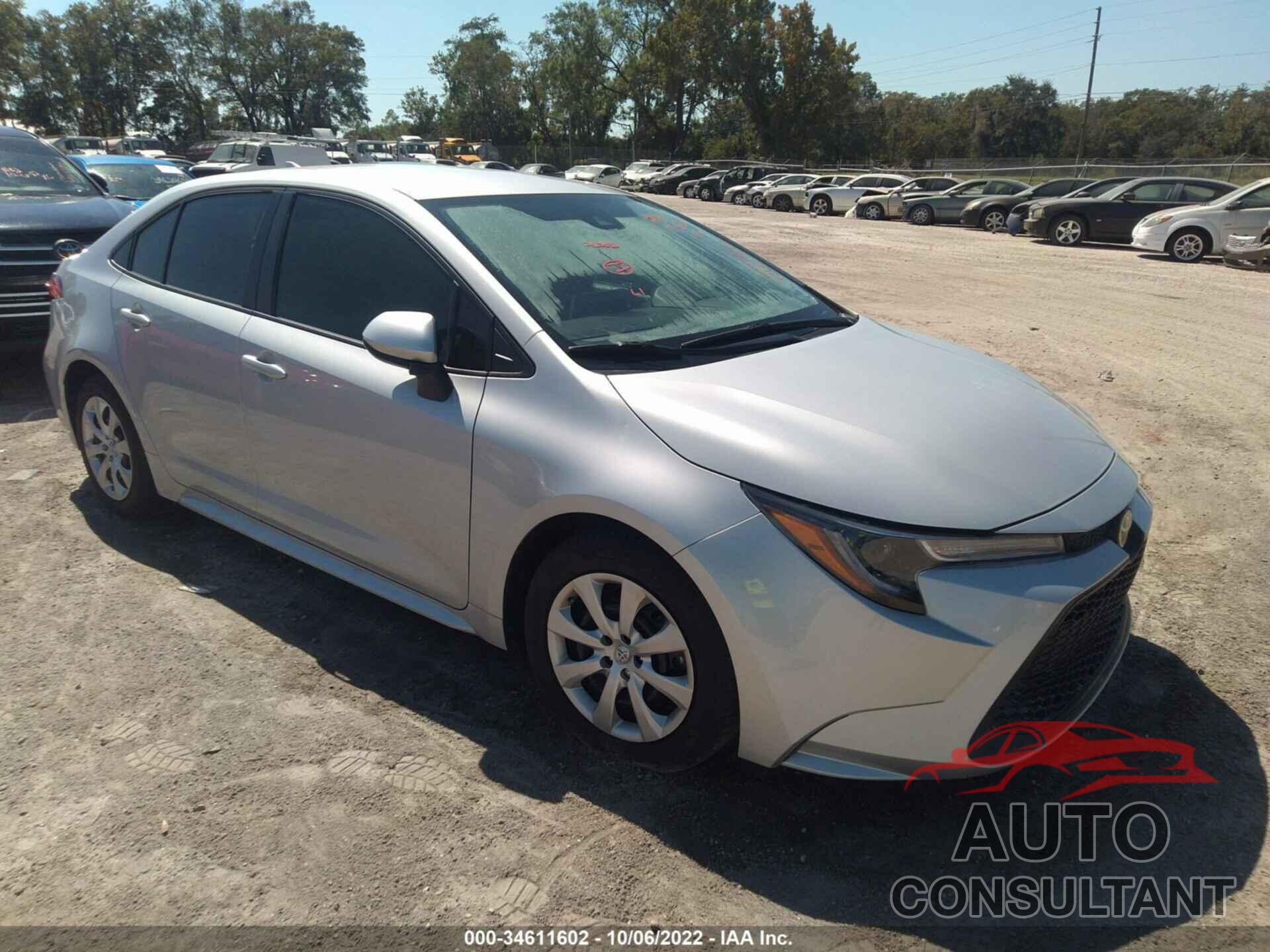 TOYOTA COROLLA 2020 - 5YFEPRAE3LP088133