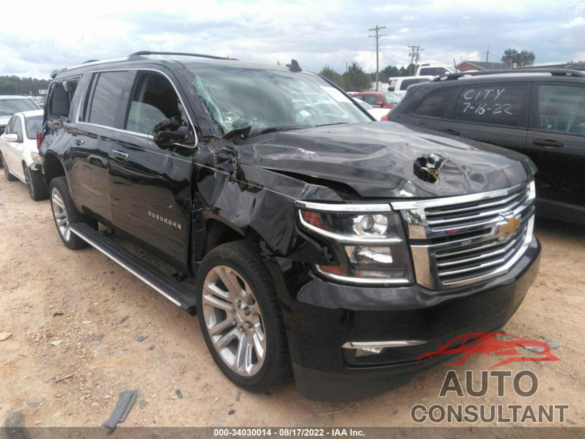 CHEVROLET SUBURBAN 2019 - 1GNSKJKJ1KR247032