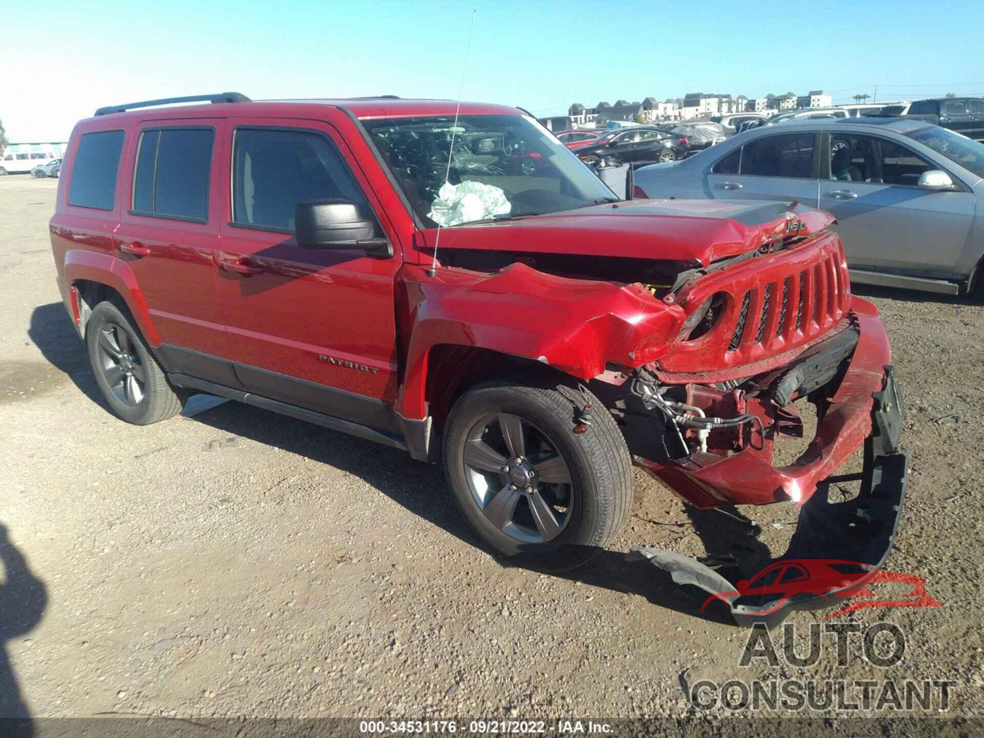 JEEP PATRIOT 2016 - 1C4NJPBA2GD703300