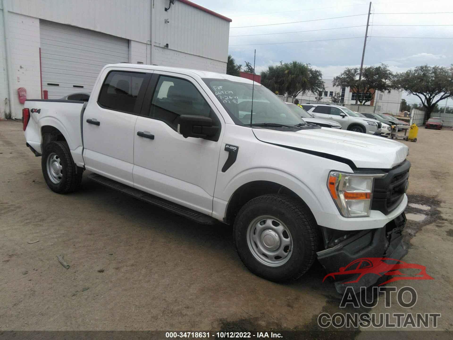 FORD F-150 2022 - 1FTFW1E50NKD10308