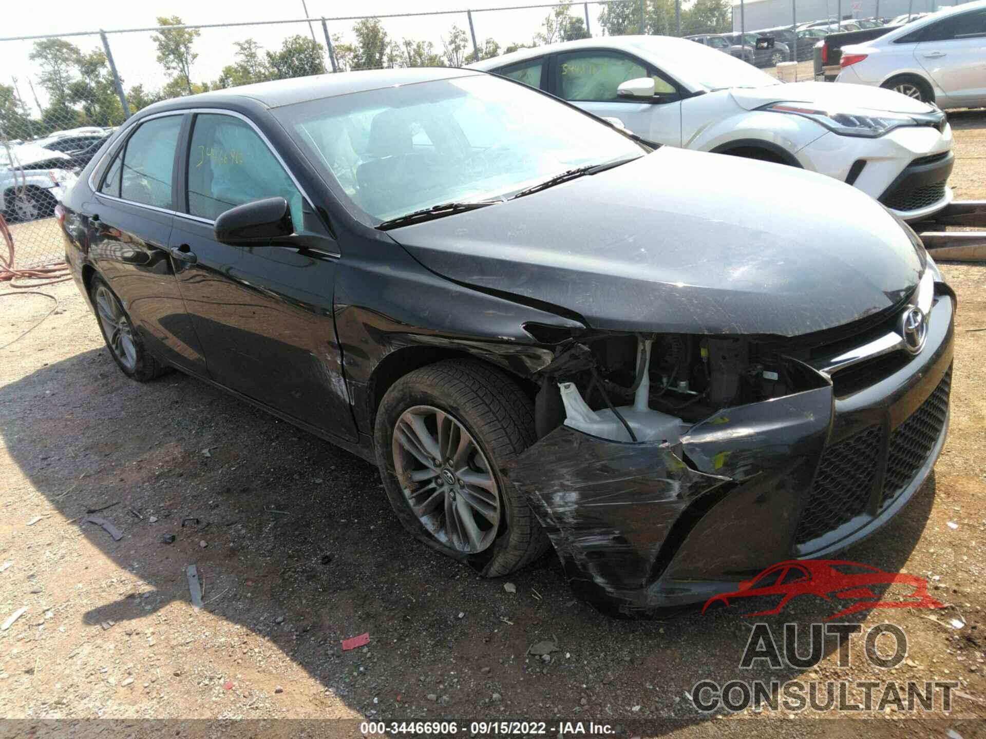 TOYOTA CAMRY 2017 - 4T1BF1FK1HU678097
