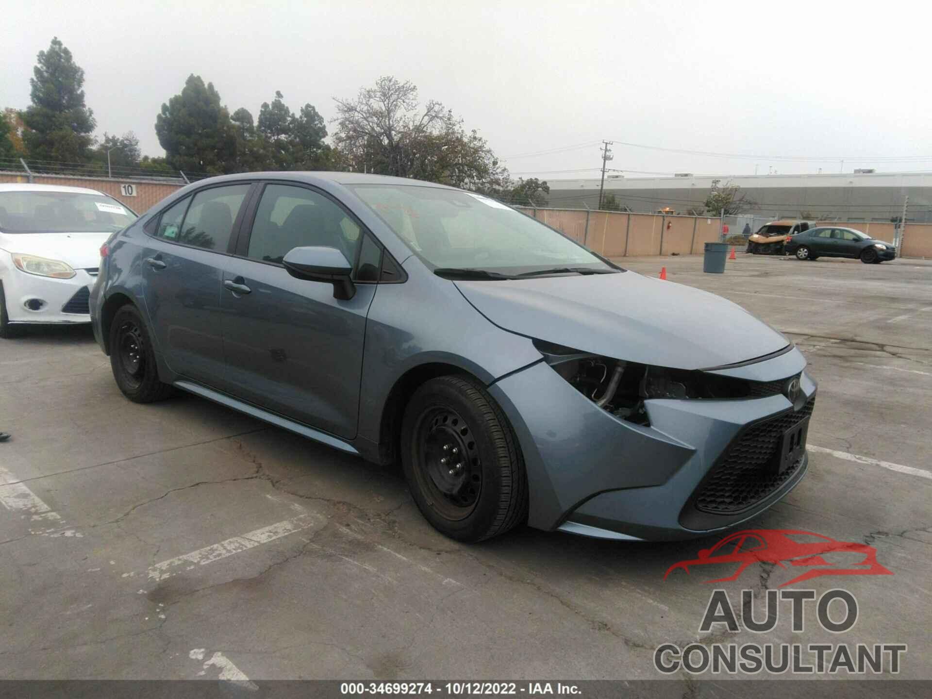 TOYOTA COROLLA 2022 - 5YFEPMAE6NP274156