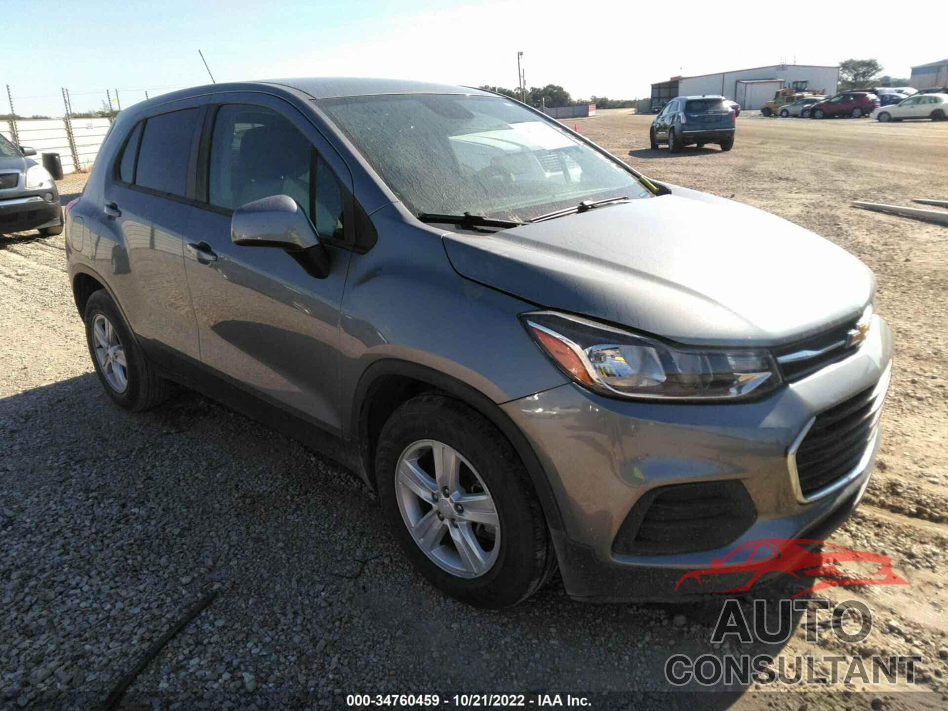 CHEVROLET TRAX 2020 - 3GNCJKSB9LL137845