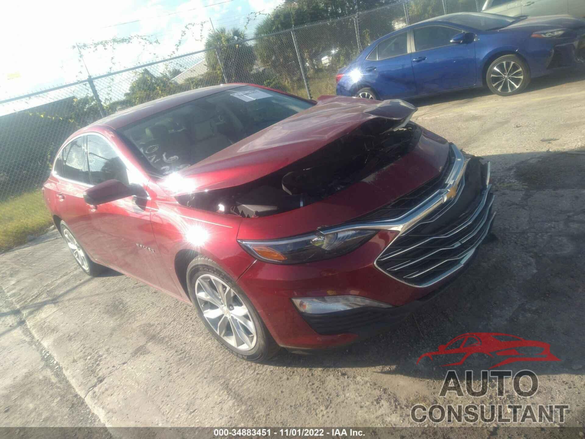 CHEVROLET MALIBU 2019 - 1G1ZD5ST3KF123963