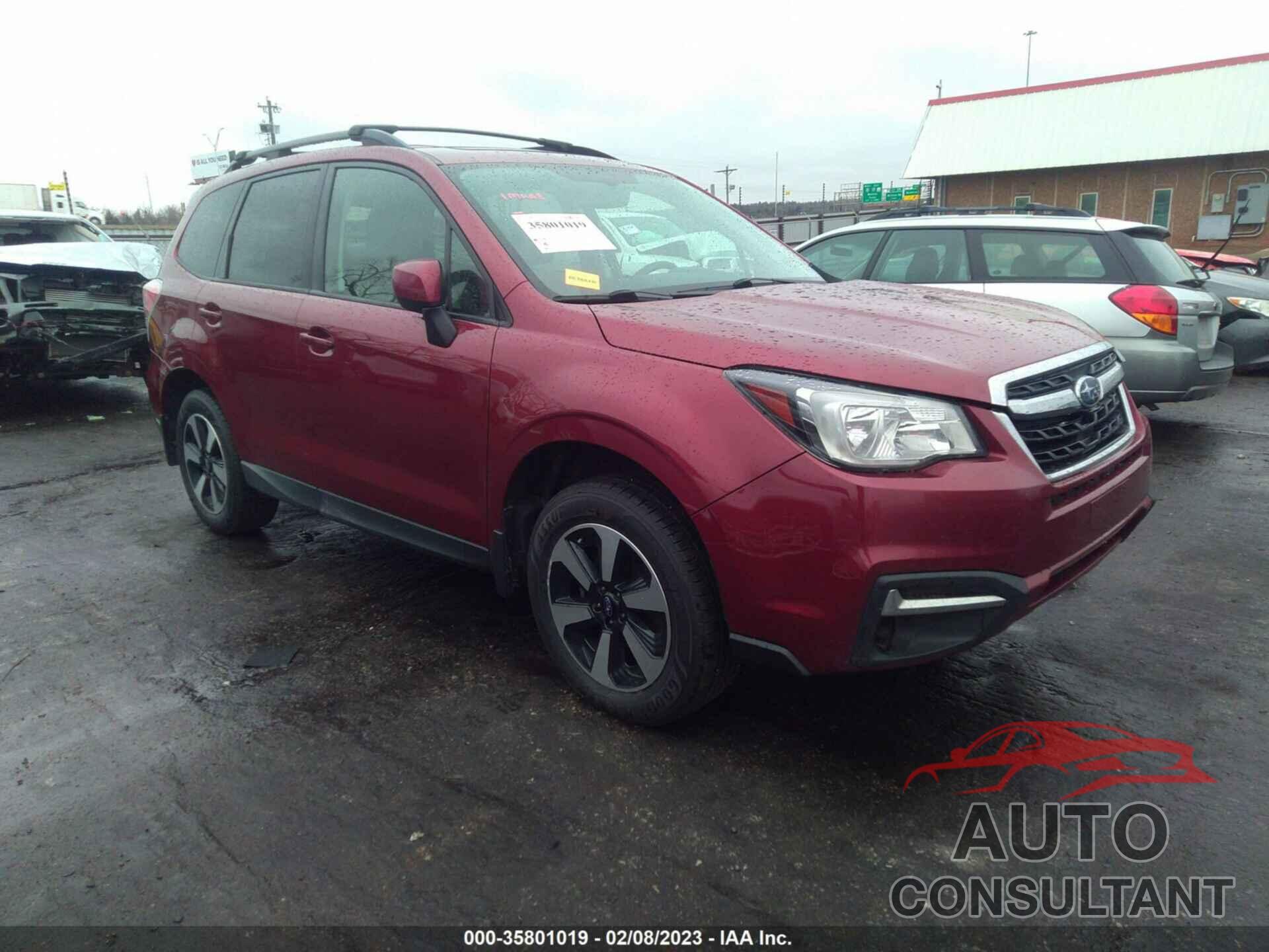 SUBARU FORESTER 2017 - JF2SJAEC3HH457656
