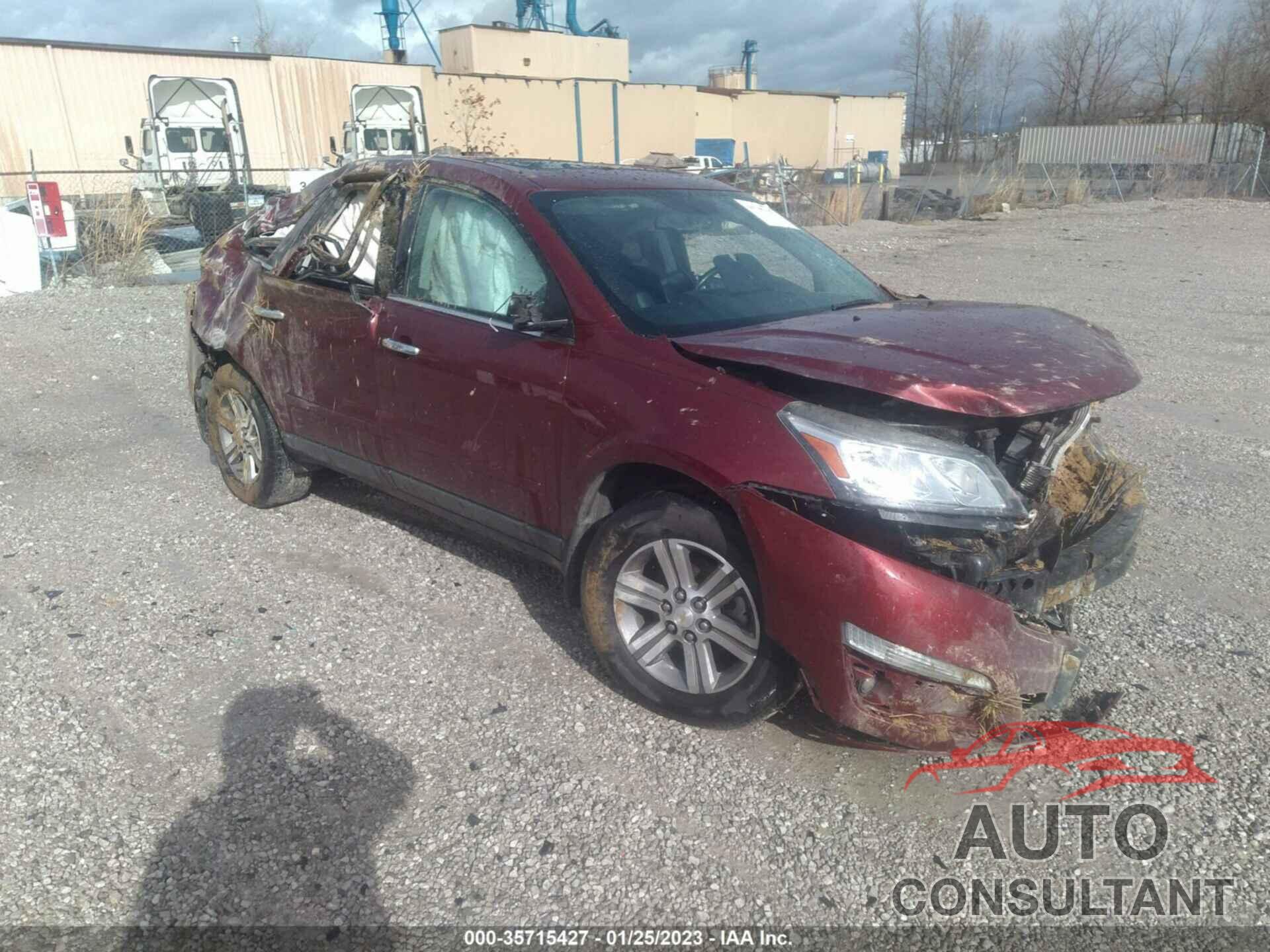 CHEVROLET TRAVERSE 2015 - 1GNKVHKD7FJ346940