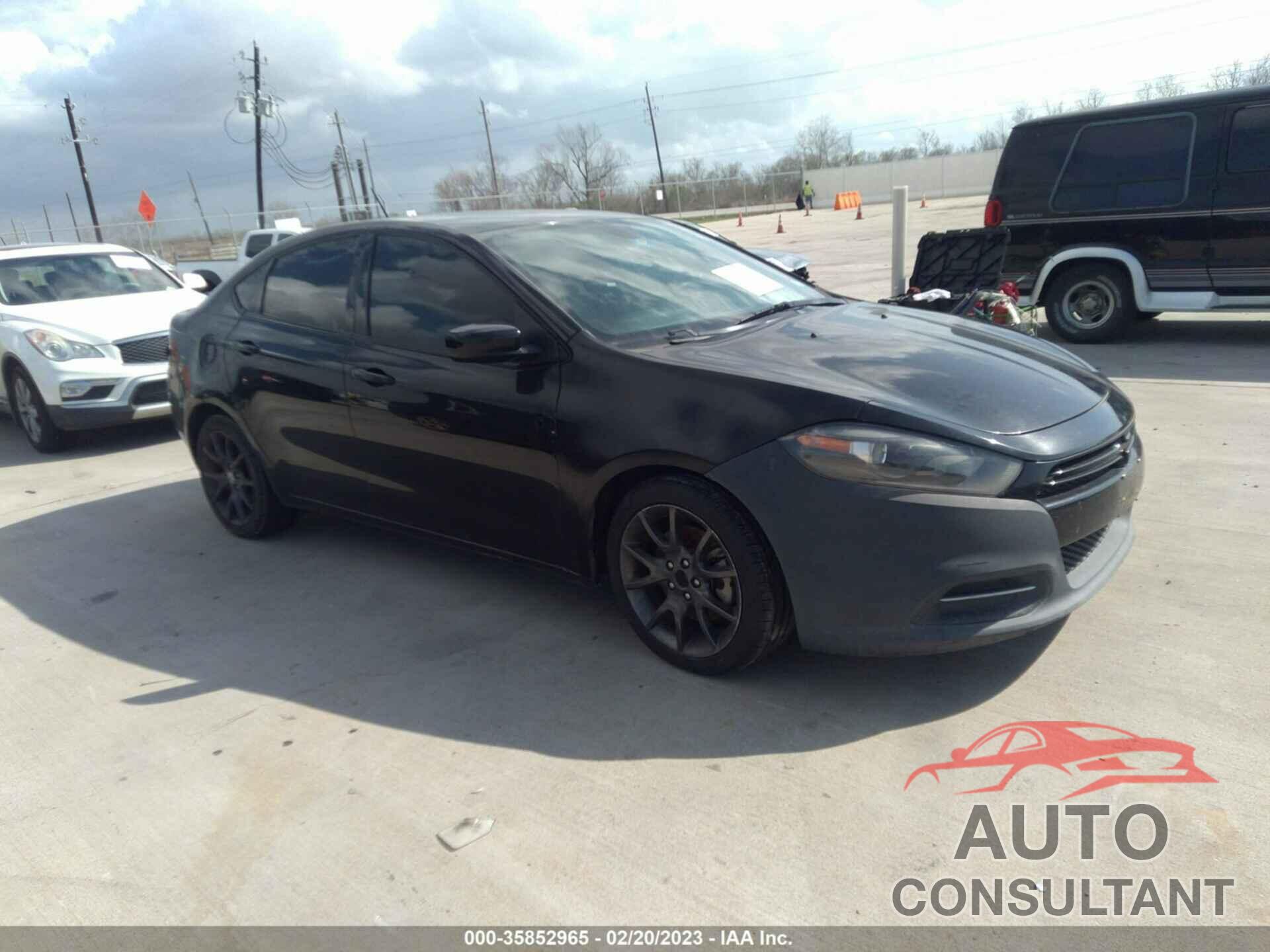 DODGE DART 2016 - 1C3CDFAA1GD530545