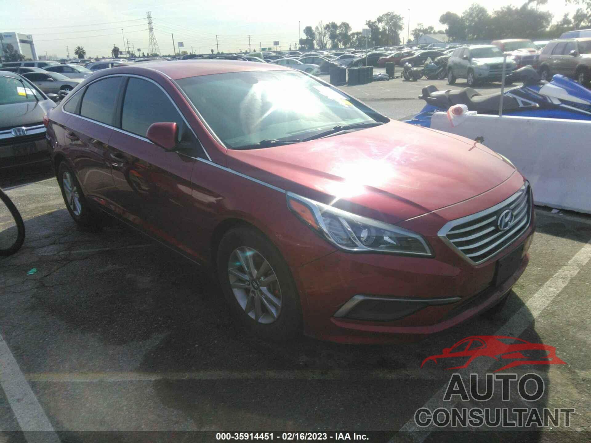 HYUNDAI SONATA 2016 - 5NPE24AF4GH389099