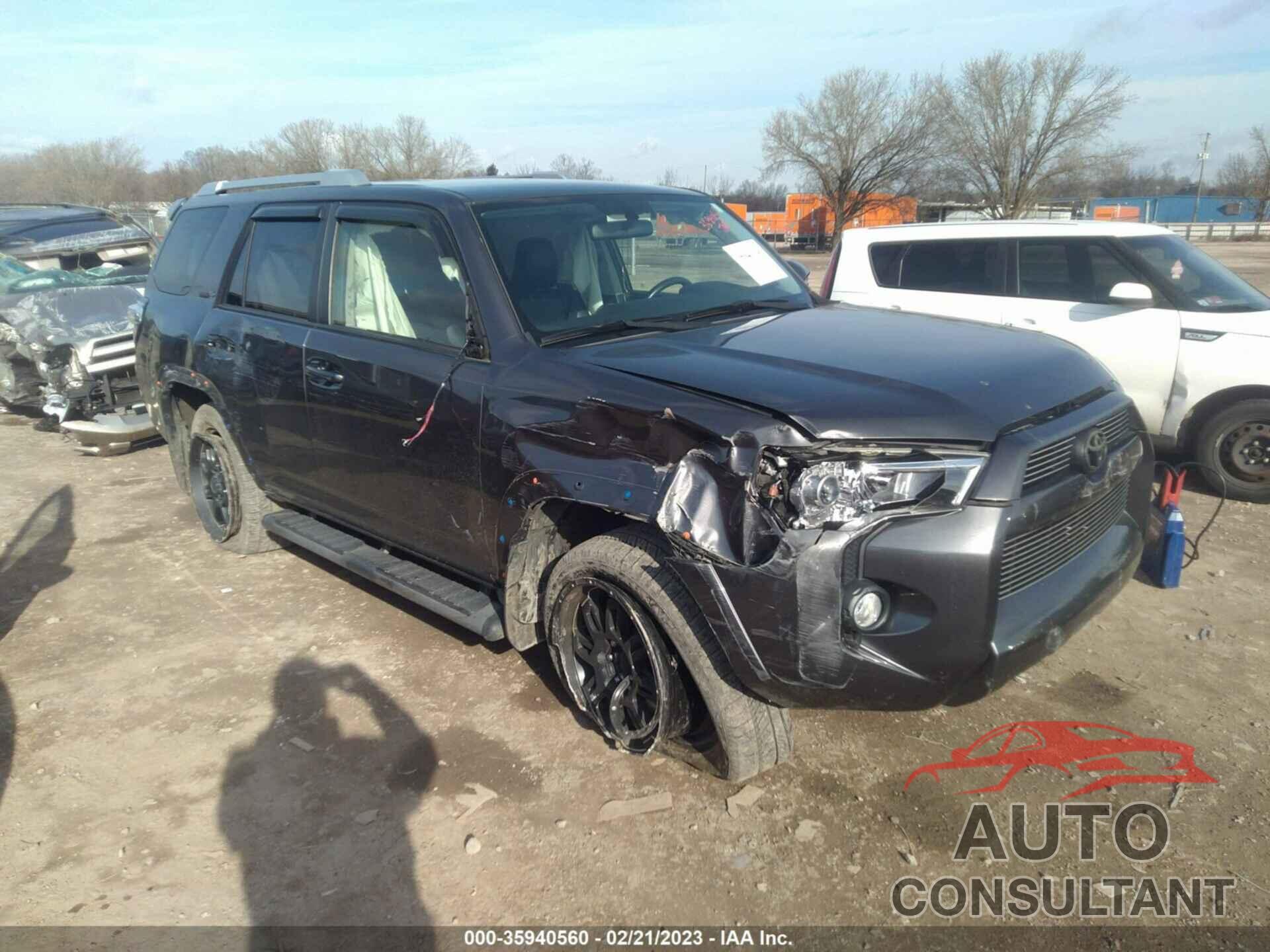 TOYOTA 4RUNNER 2016 - JTEBU5JR9G5311104