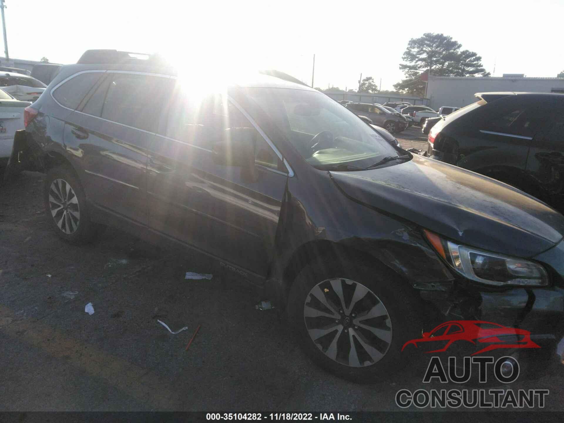 SUBARU OUTBACK 2016 - 4S4BSBNC8G3205331