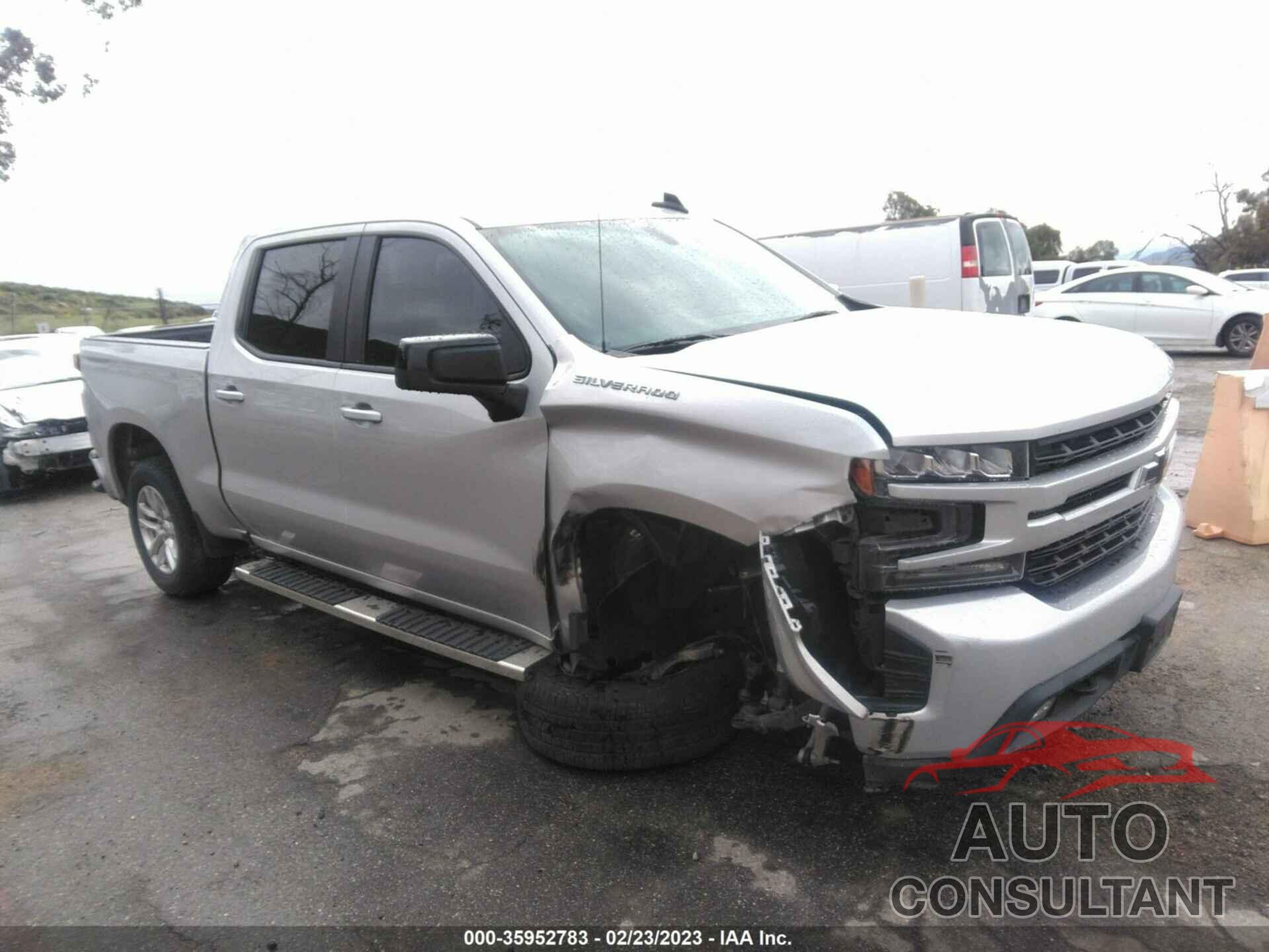 CHEVROLET SILVERADO 1500 2019 - 3GCPWDED4KG218425