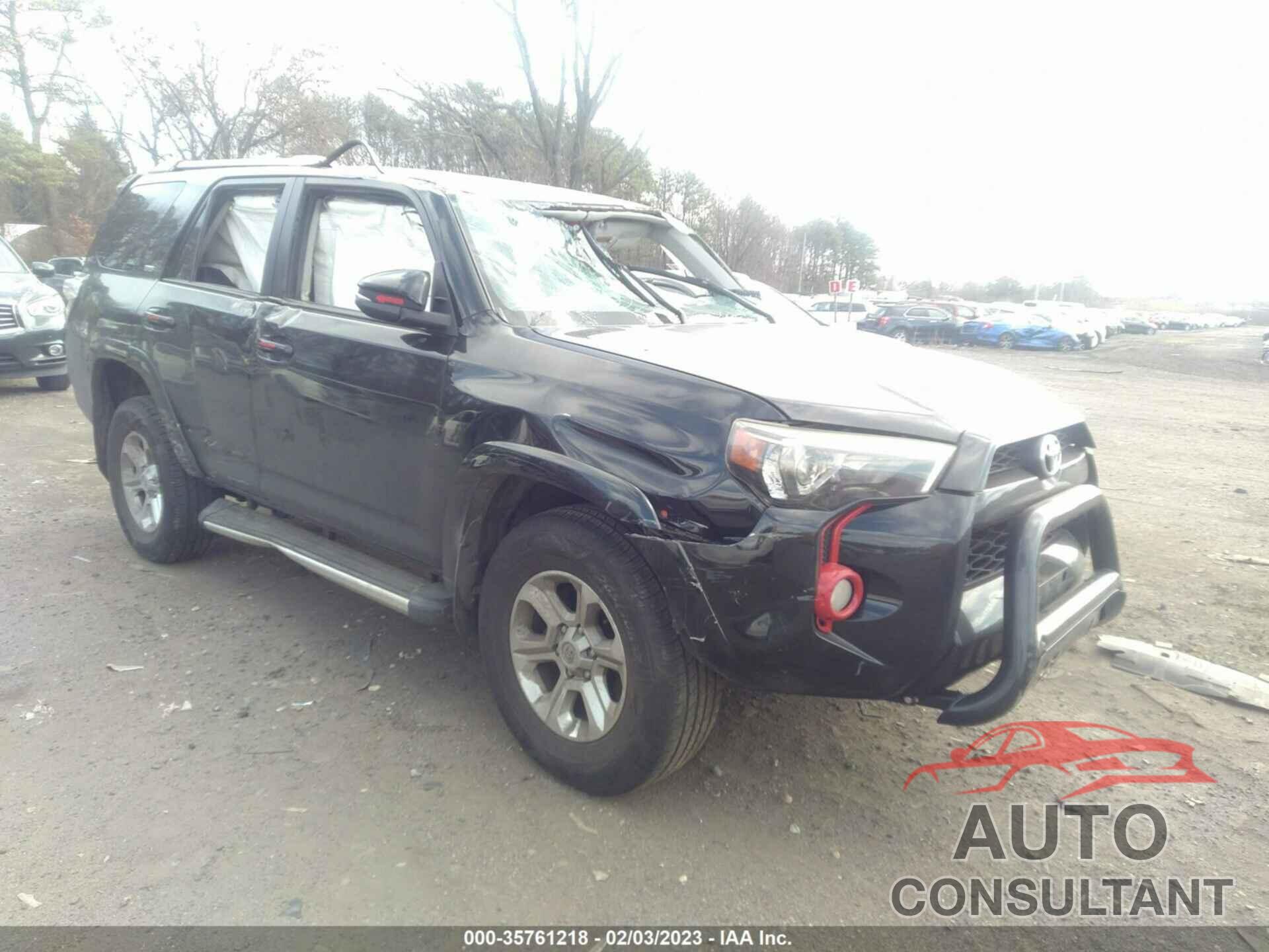 TOYOTA 4RUNNER 2017 - JTEBU5JR1H5447695