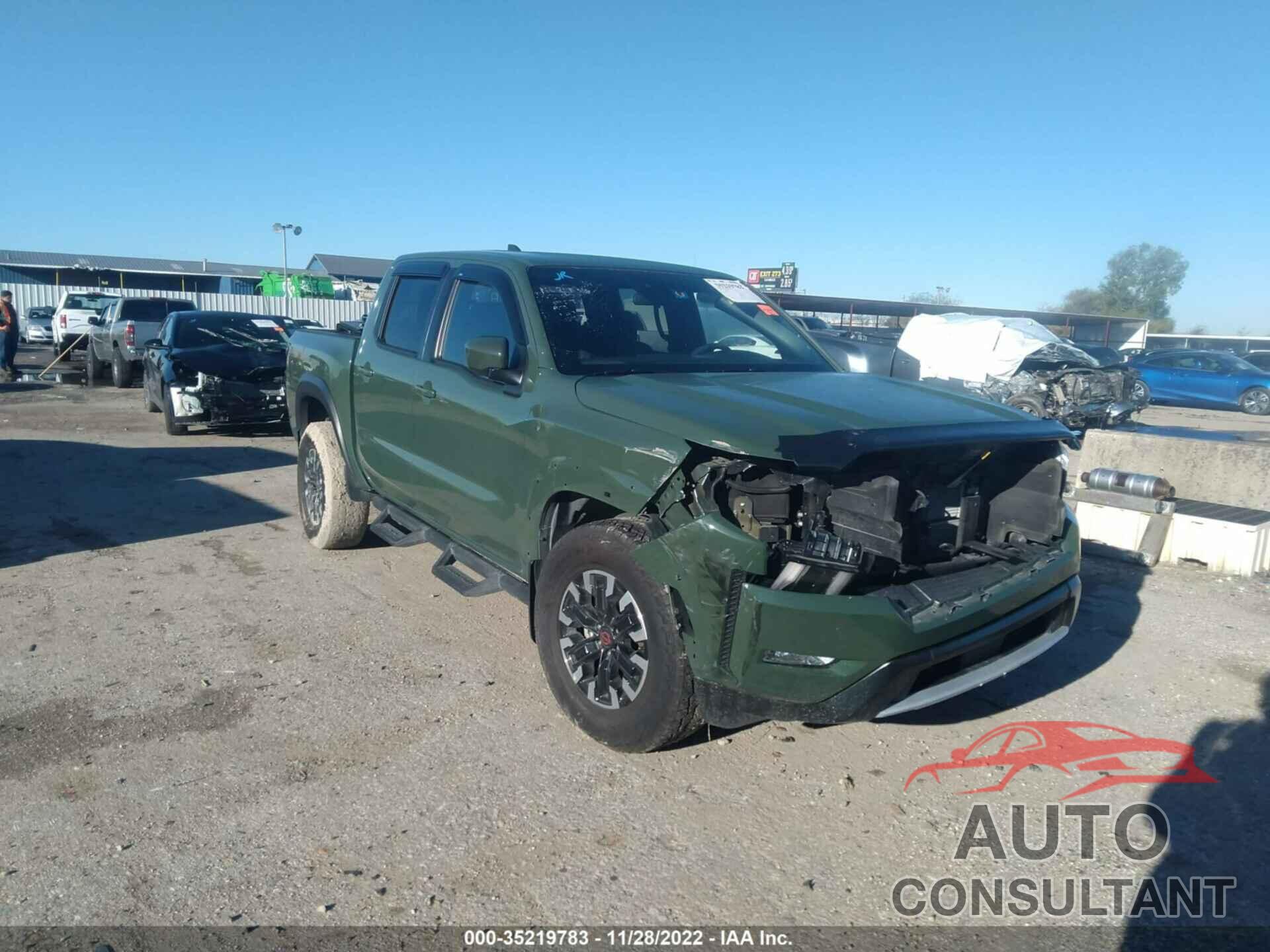 NISSAN FRONTIER 2022 - 1N6ED1EJ1NN628142