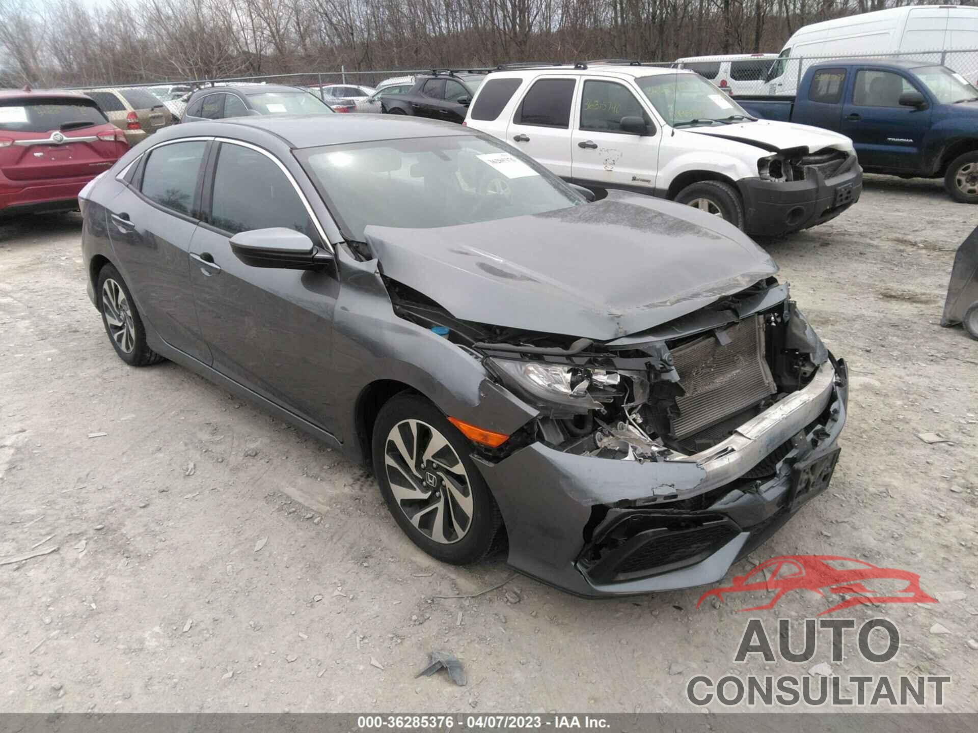 HONDA CIVIC HATCHBACK 2017 - SHHFK7H26HU401874