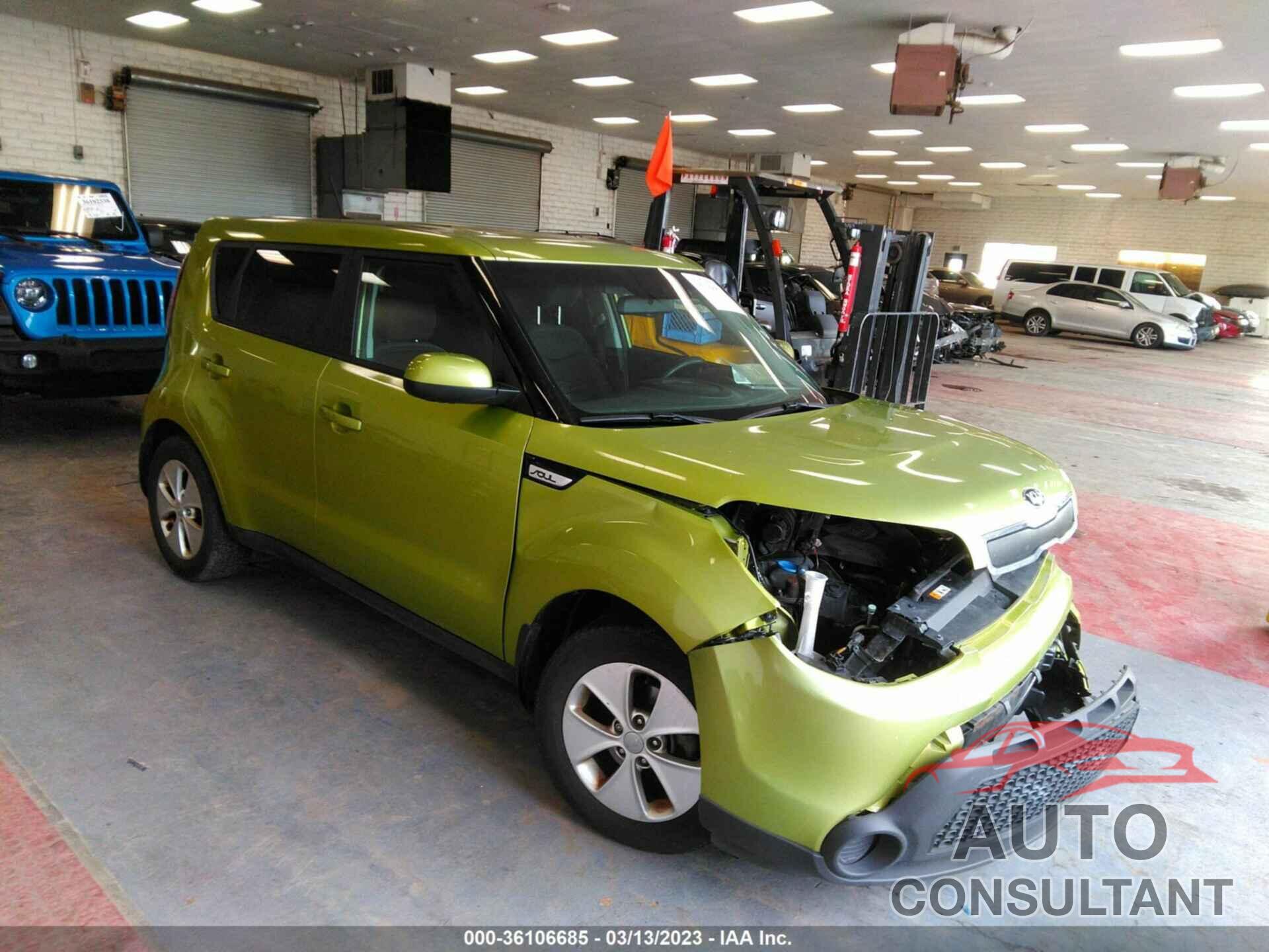 KIA SOUL 2015 - KNDJN2A28F7764812