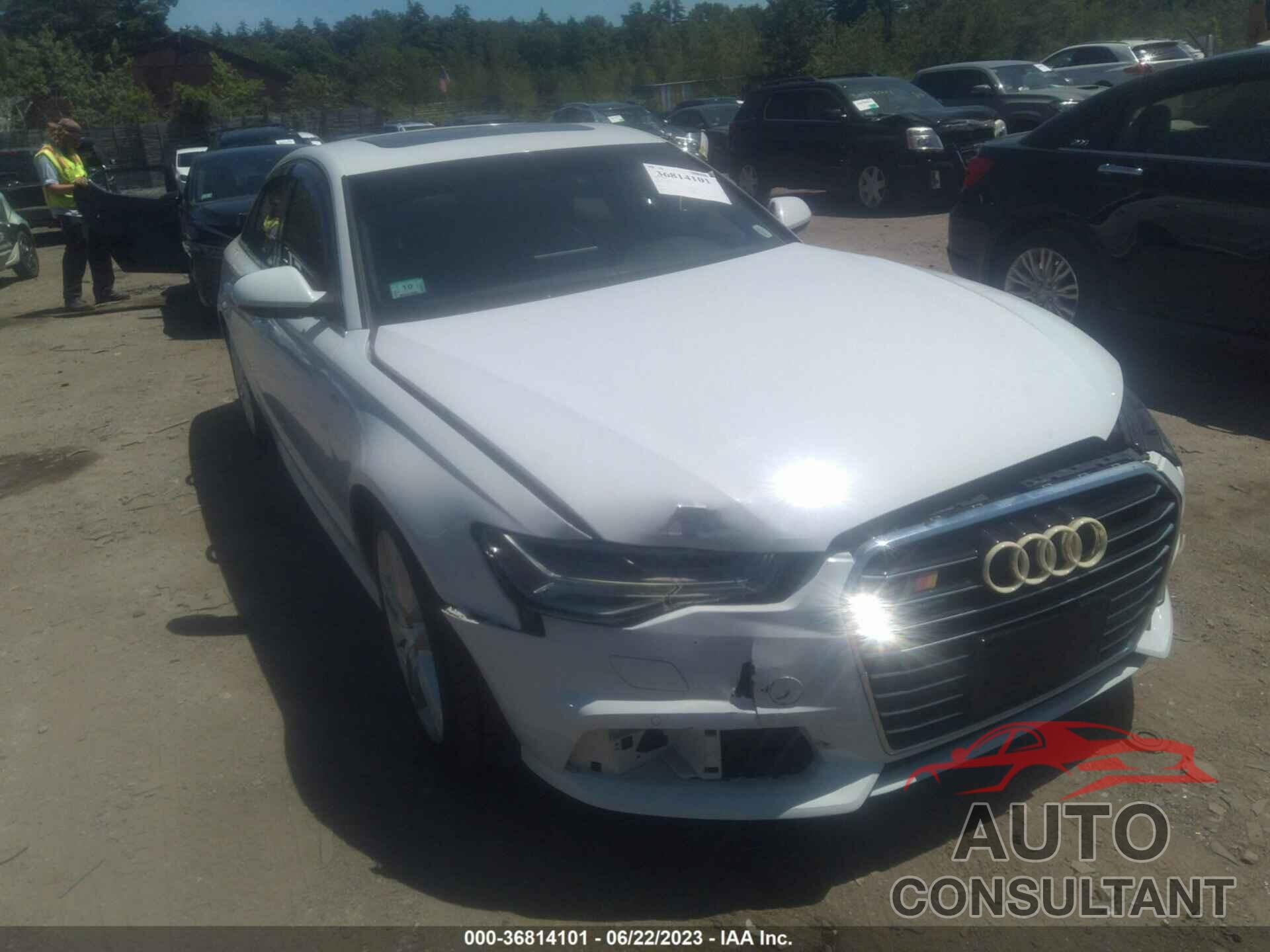 AUDI A6 2016 - WAUGFAFC6GN154288