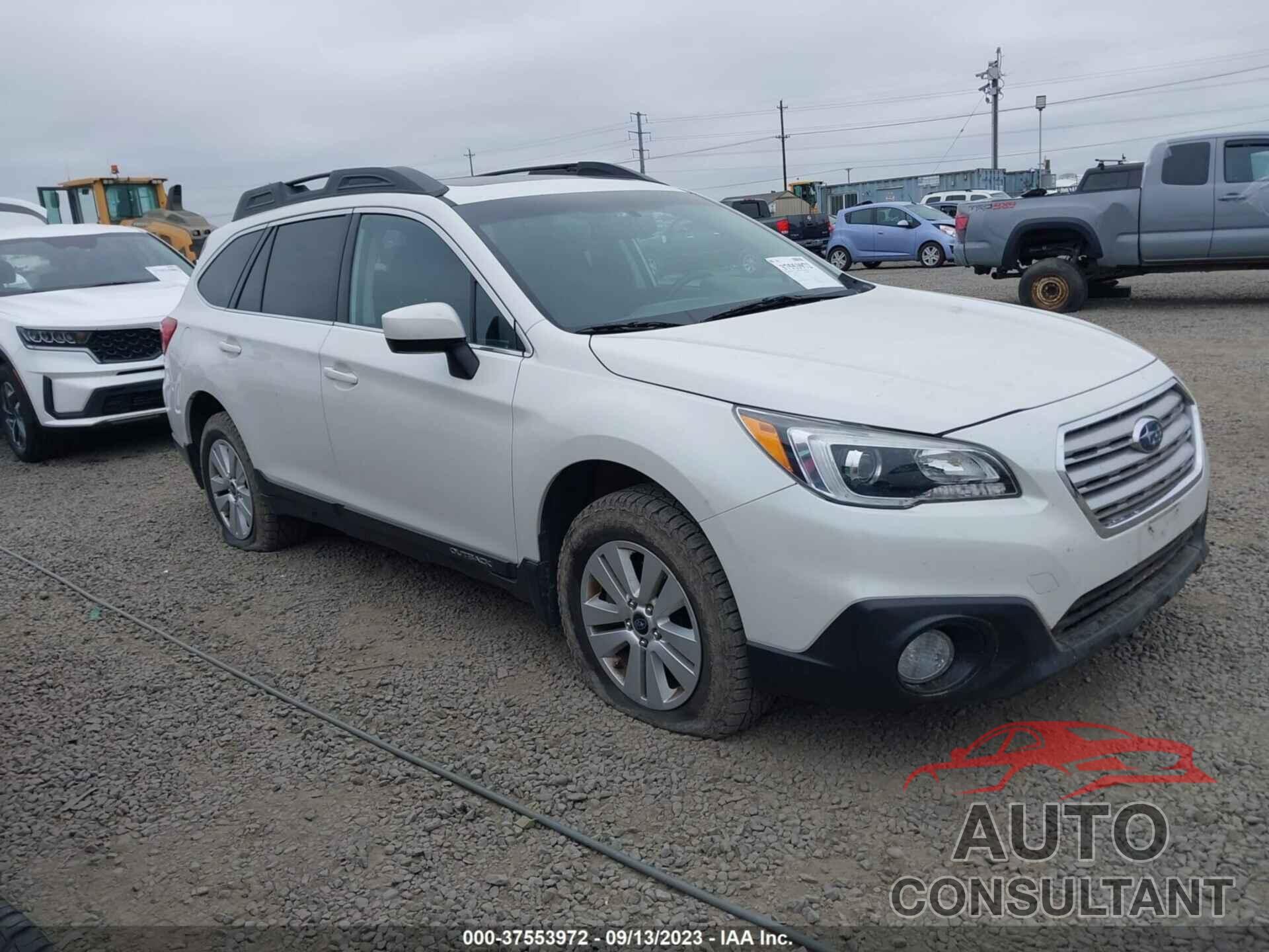 SUBARU OUTBACK 2016 - 4S4BSADC3G3253525
