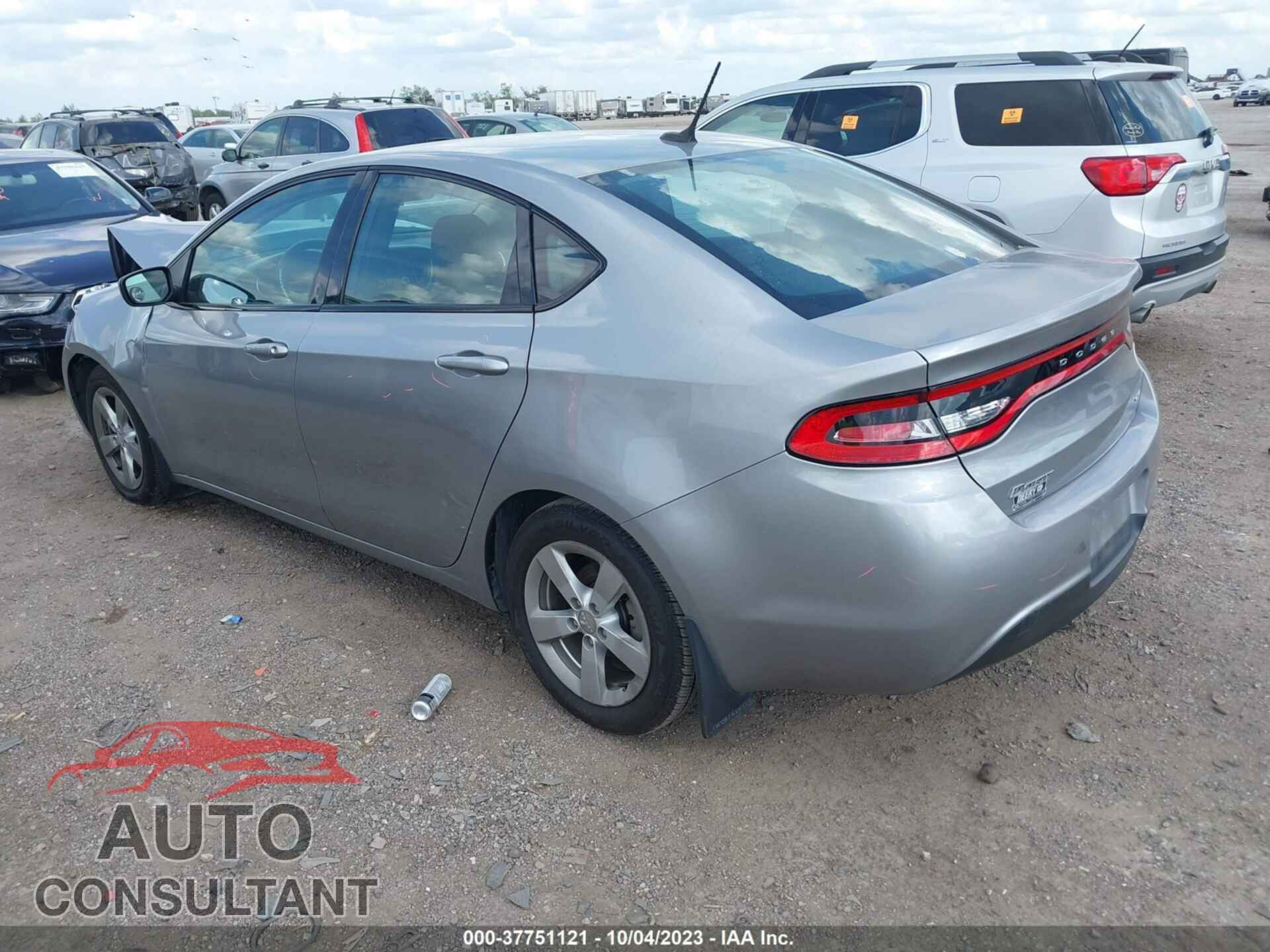 DODGE DART 2015 - 1C3CDFBB0FD390168