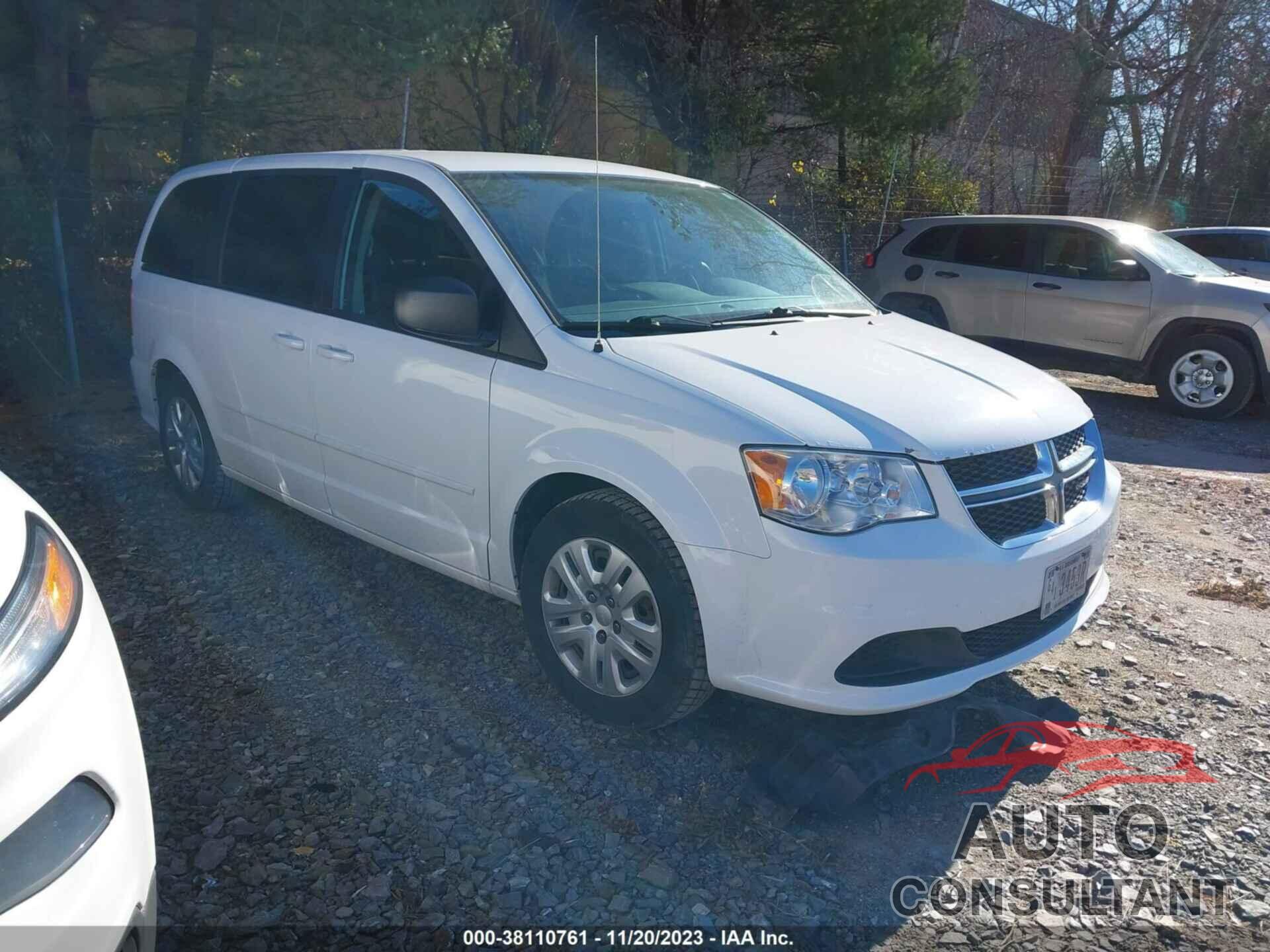 DODGE GRAND CARAVAN 2016 - 2C4RDGBG7GR114382